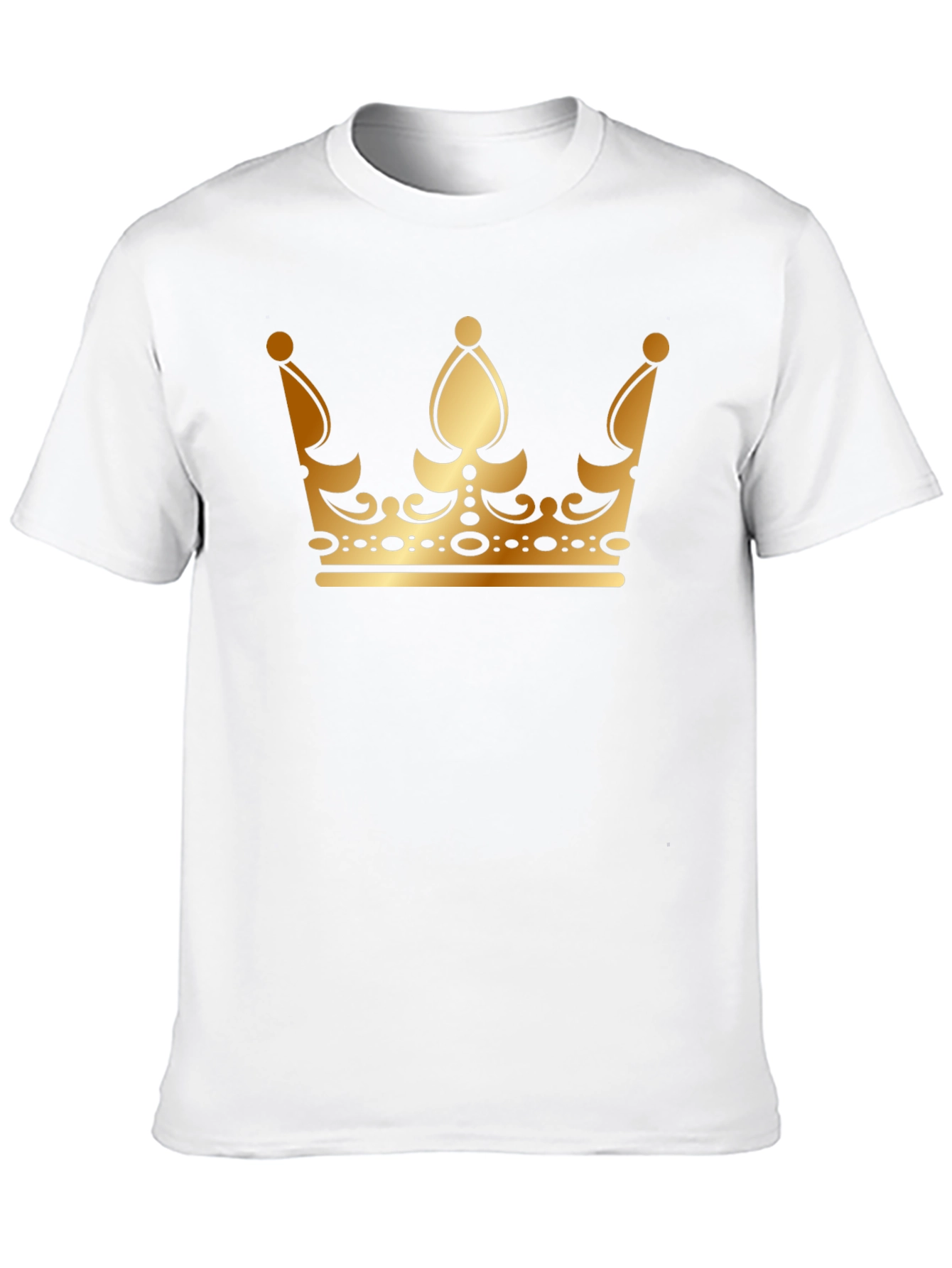 Golden Crown Black T-Shirt