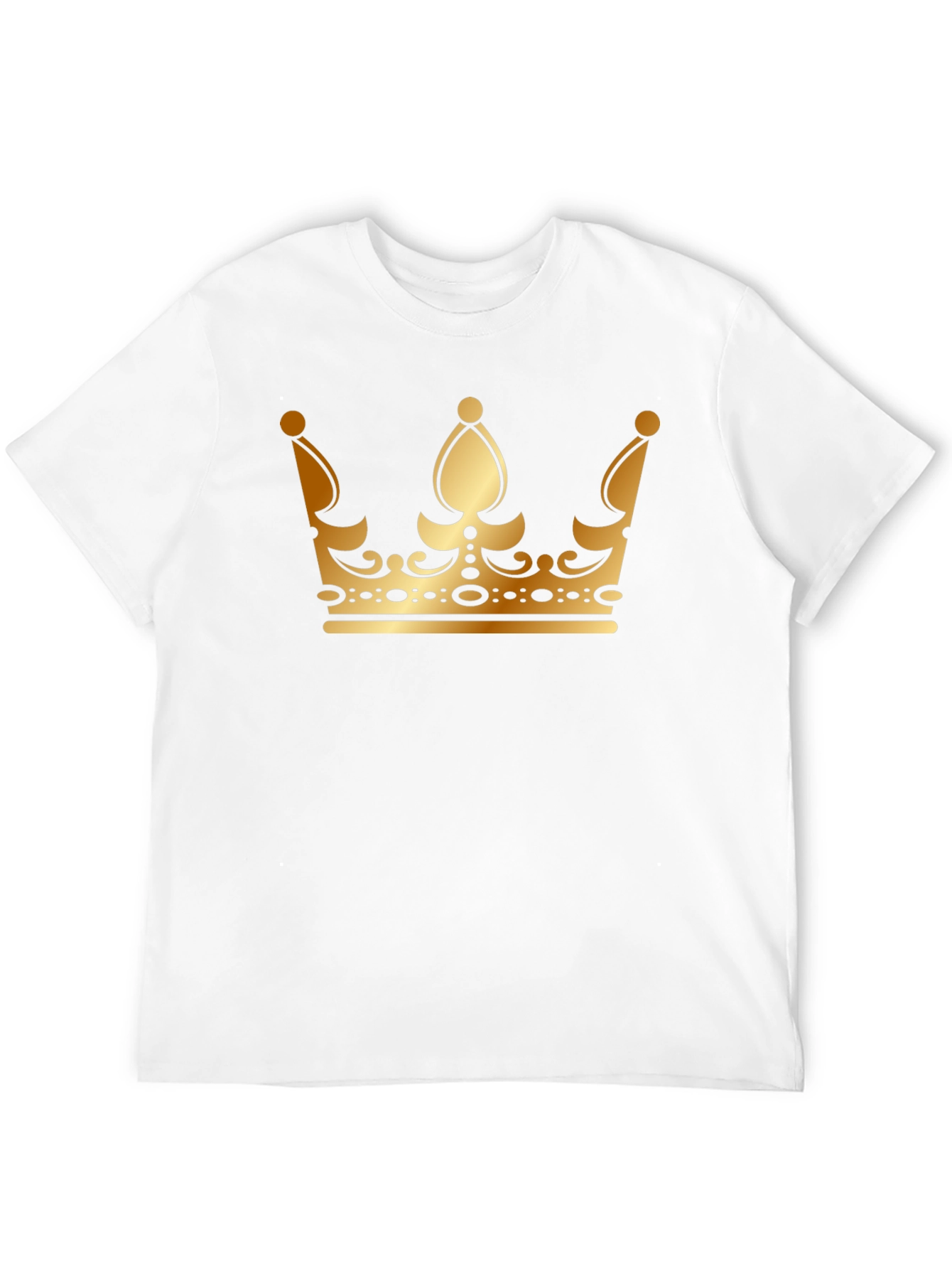 Golden Crown Black T-Shirt