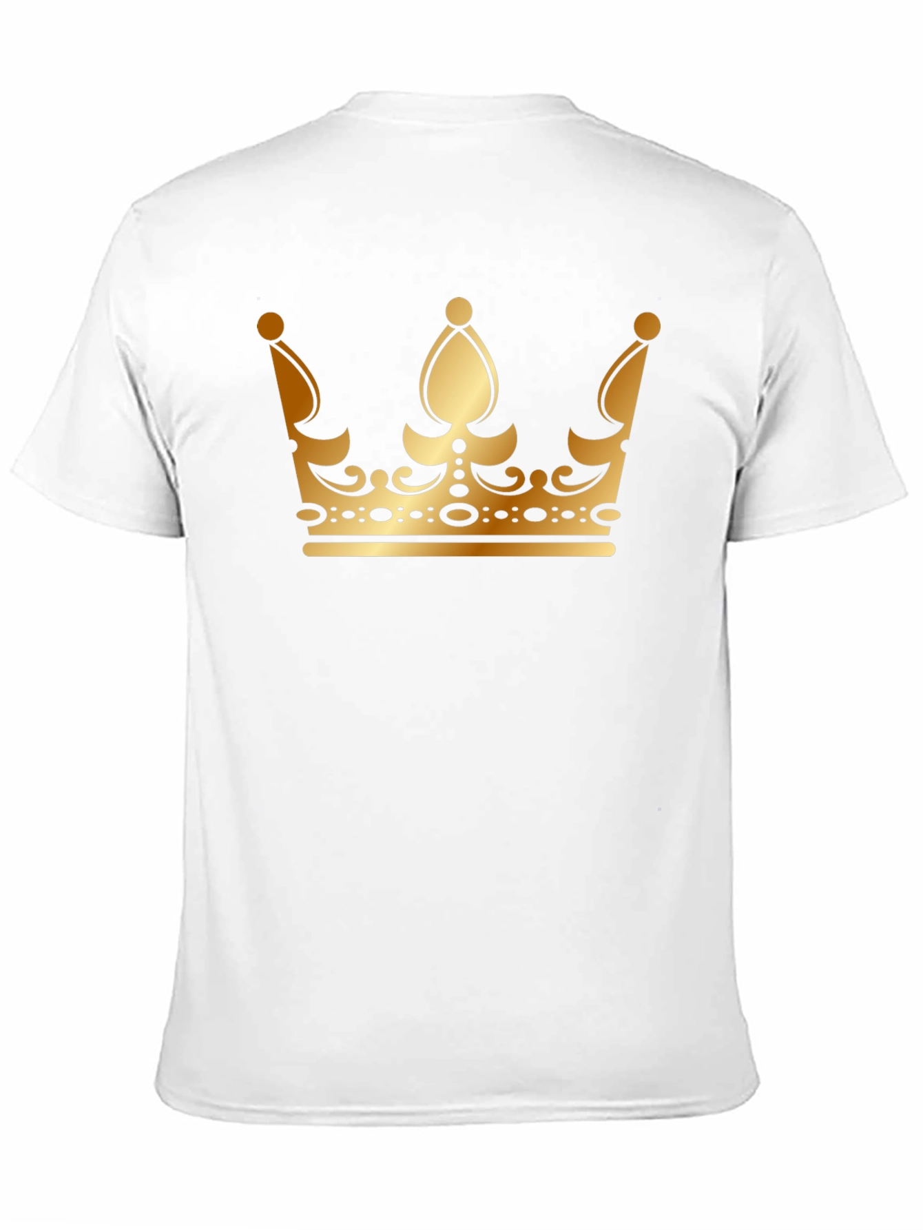 Golden Crown Black T-Shirt