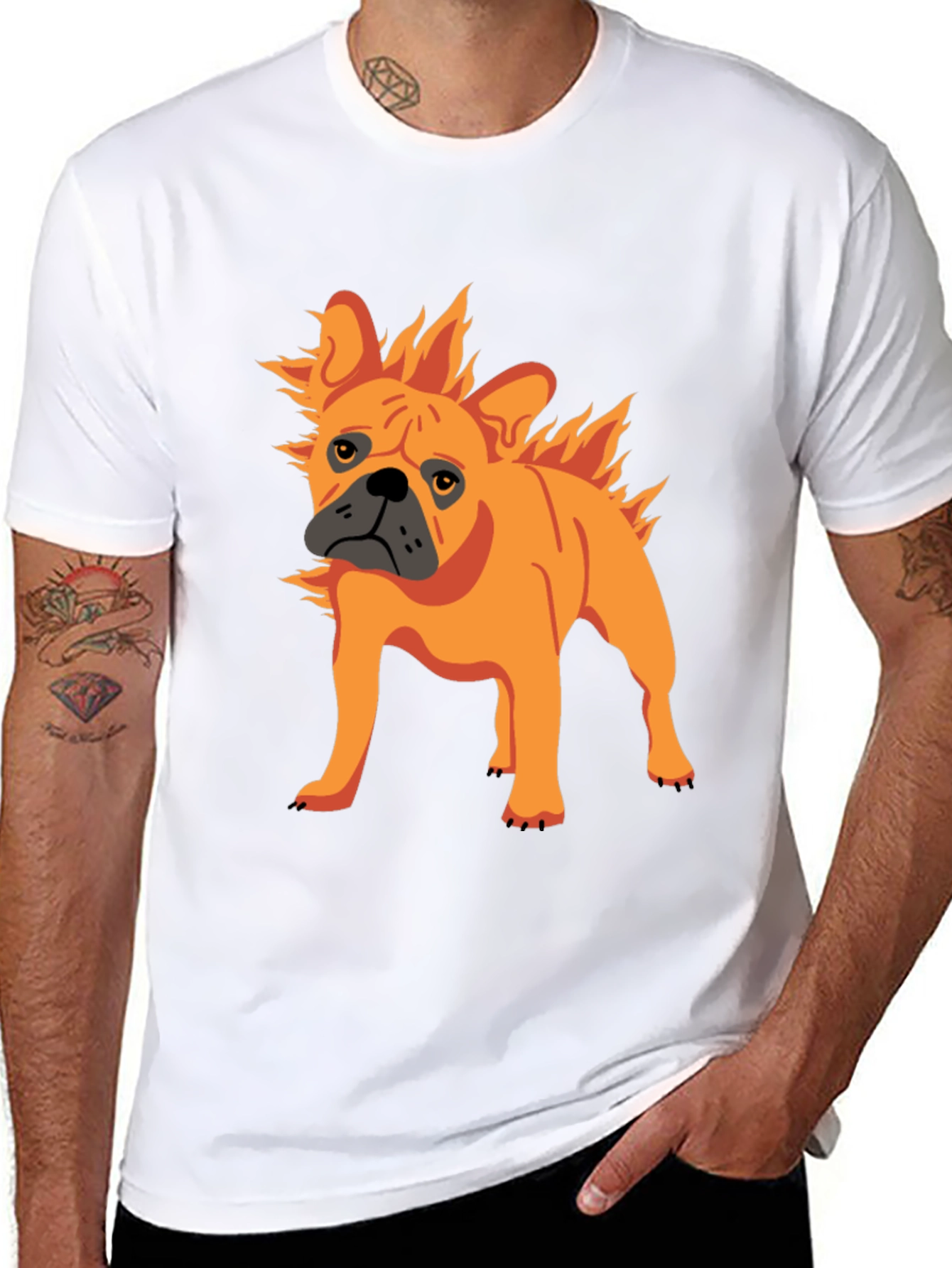 French Bulldog T-Shirt - Black