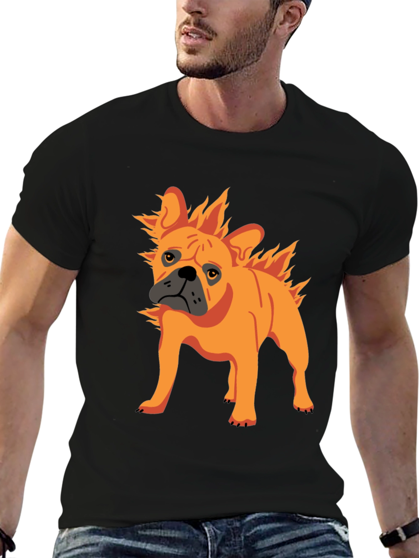 French Bulldog T-Shirt - Black