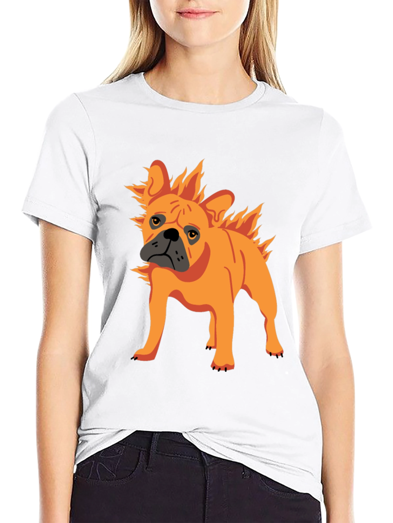 French Bulldog T-Shirt - Black