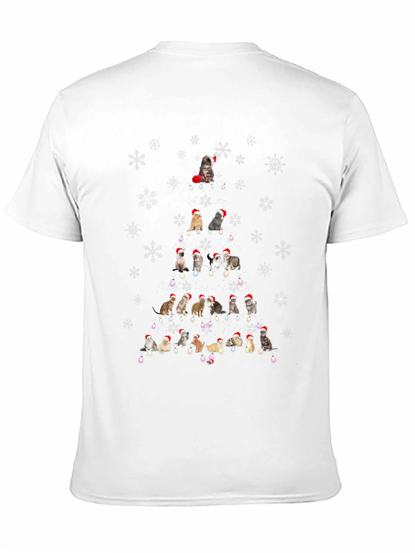 Cat Christmas Tree T-Shirt