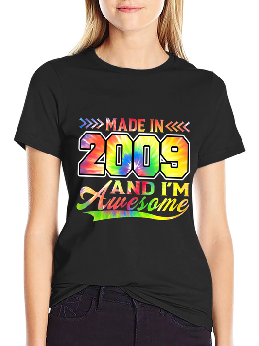 Made in 2009 T-Shirt - Awesome Birthday Gift