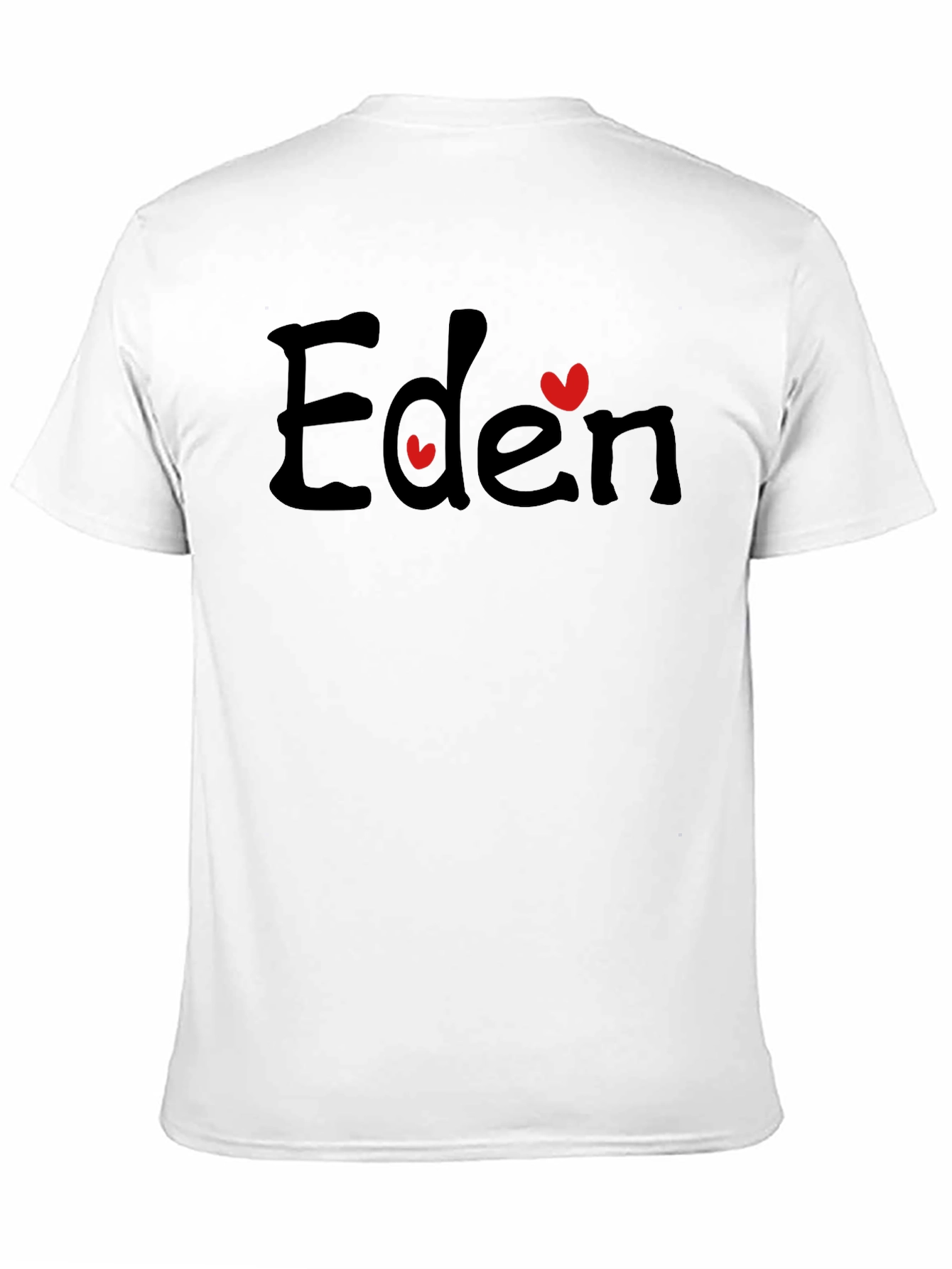 Eden Heart Graphic Black Tee