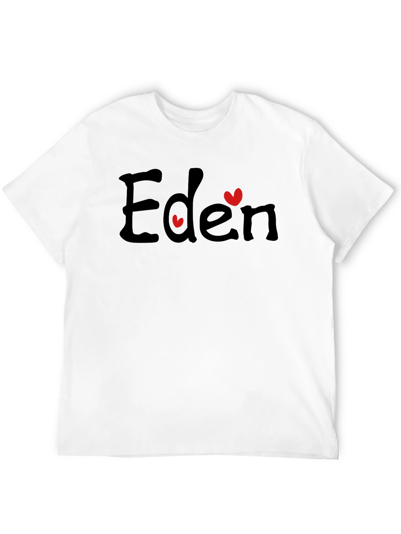 Eden Heart Graphic Black Tee