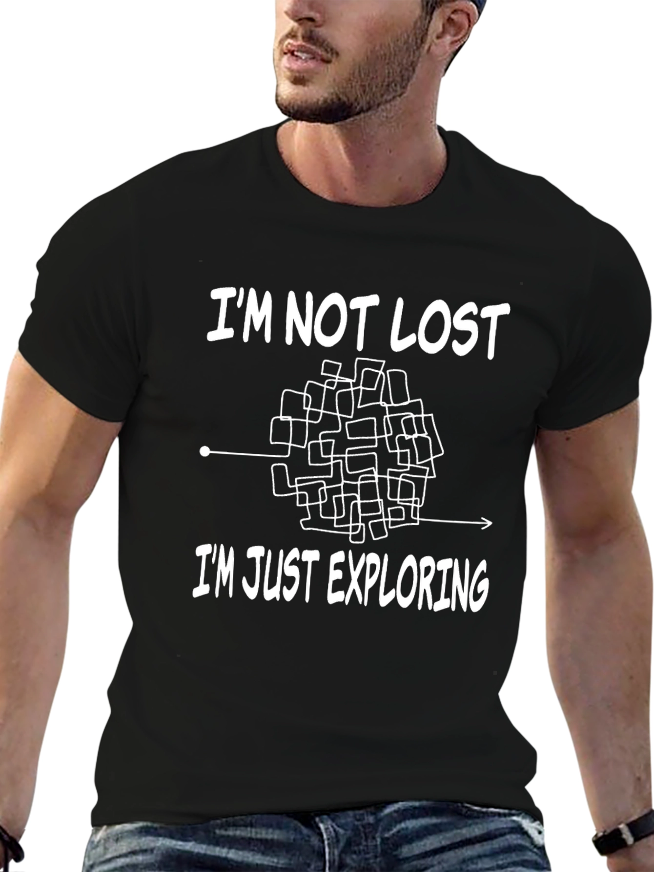 Im Not Lost T-Shirt - Exploring Design