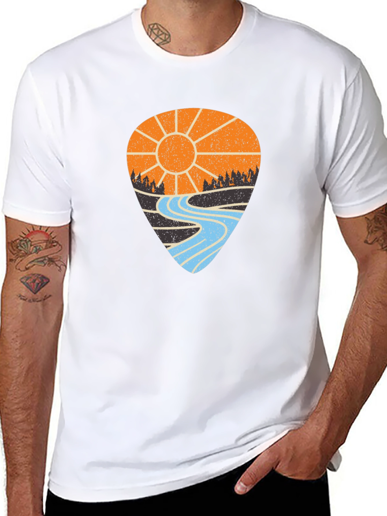 Nature Inspired Graphic Tee