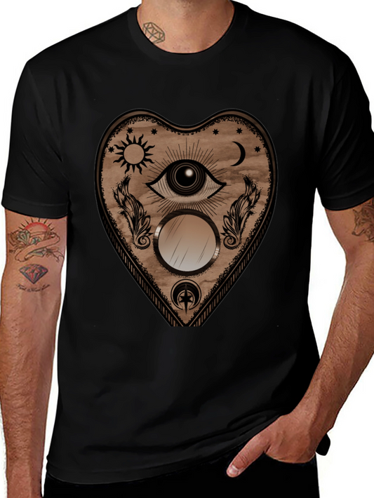 Mystic Eye Heart Graphic T-Shirt