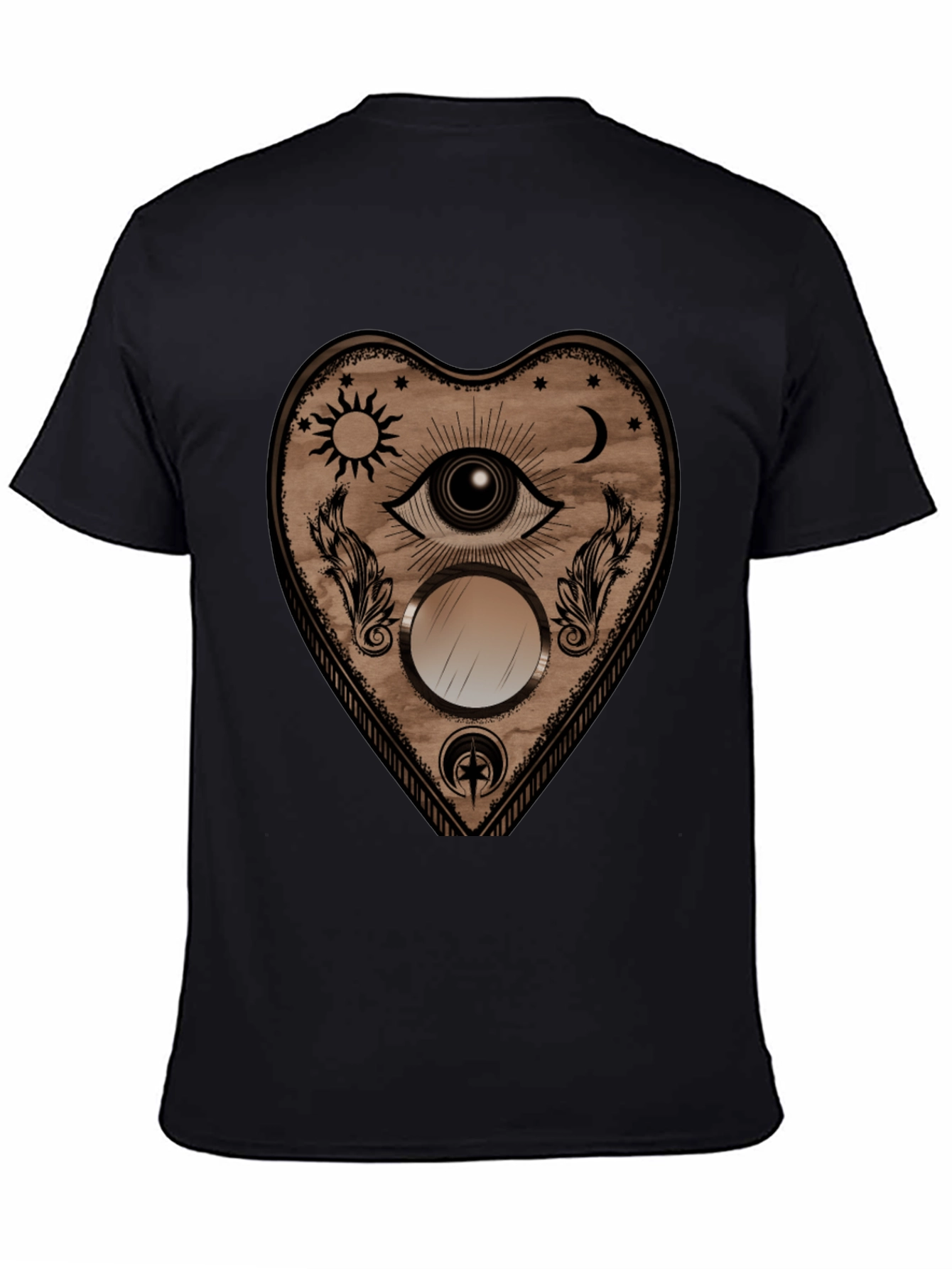 Mystic Eye Heart Graphic T-Shirt