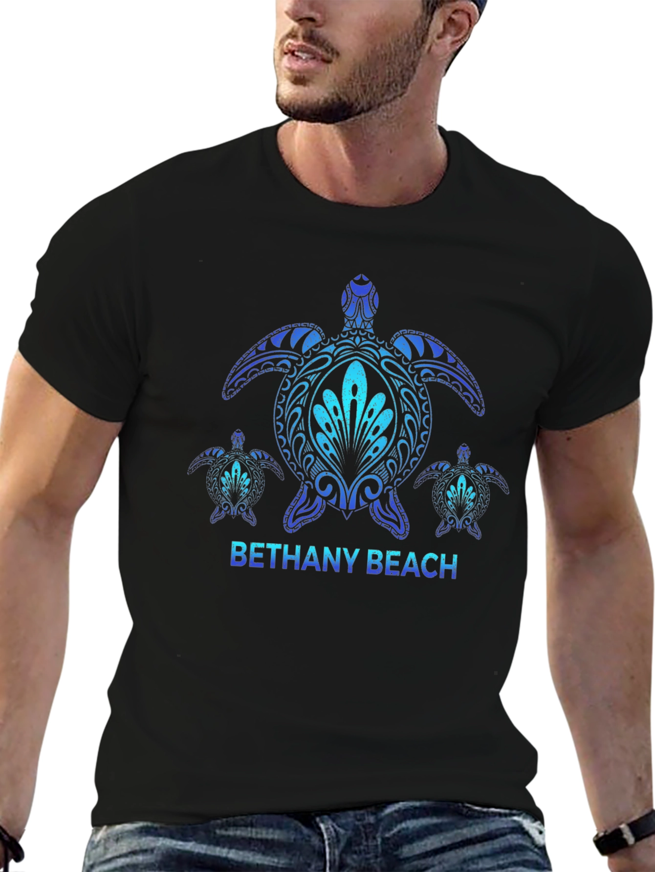 Bethany Beach Turtle Graphic Tee