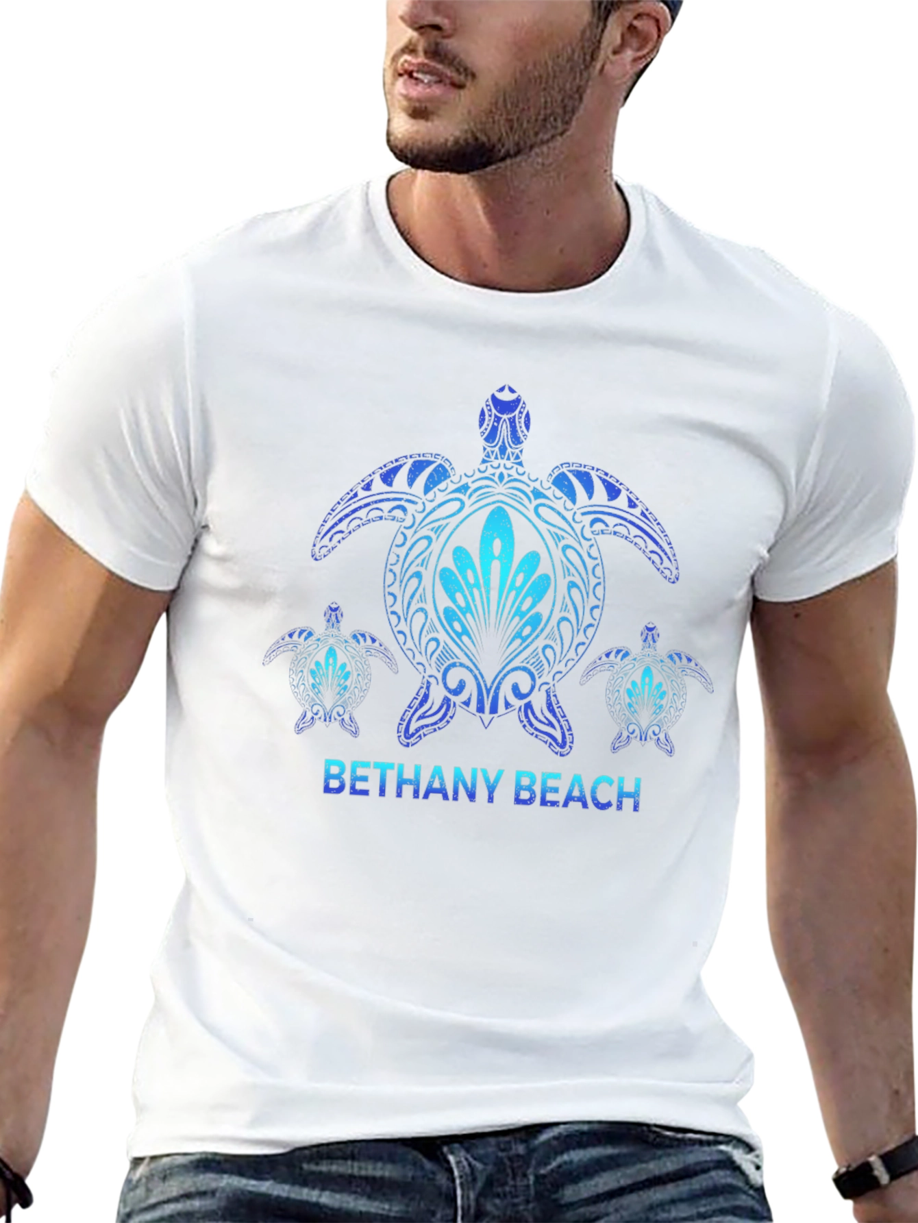 Bethany Beach Turtle Graphic Tee