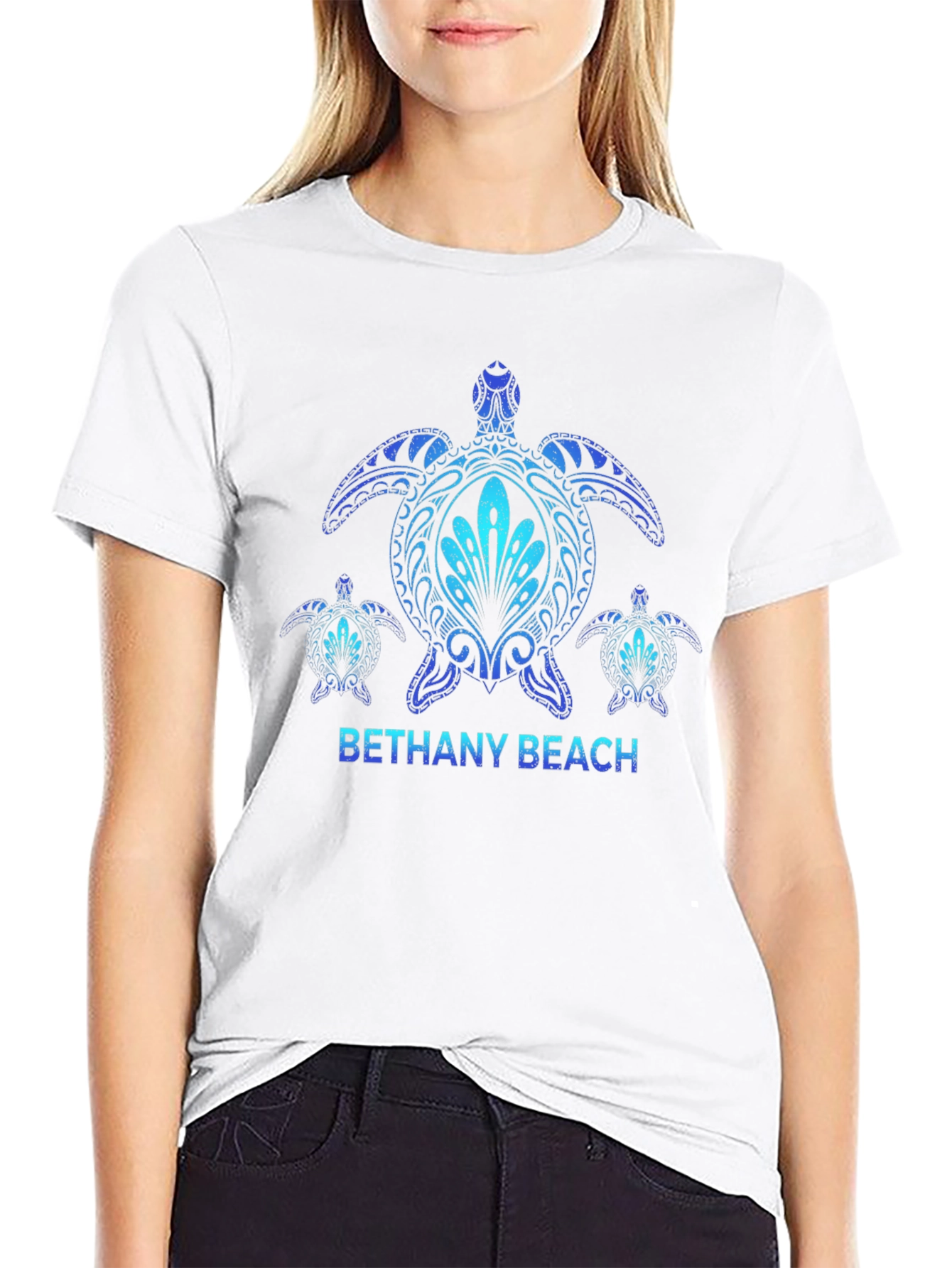 Bethany Beach Turtle Graphic Tee