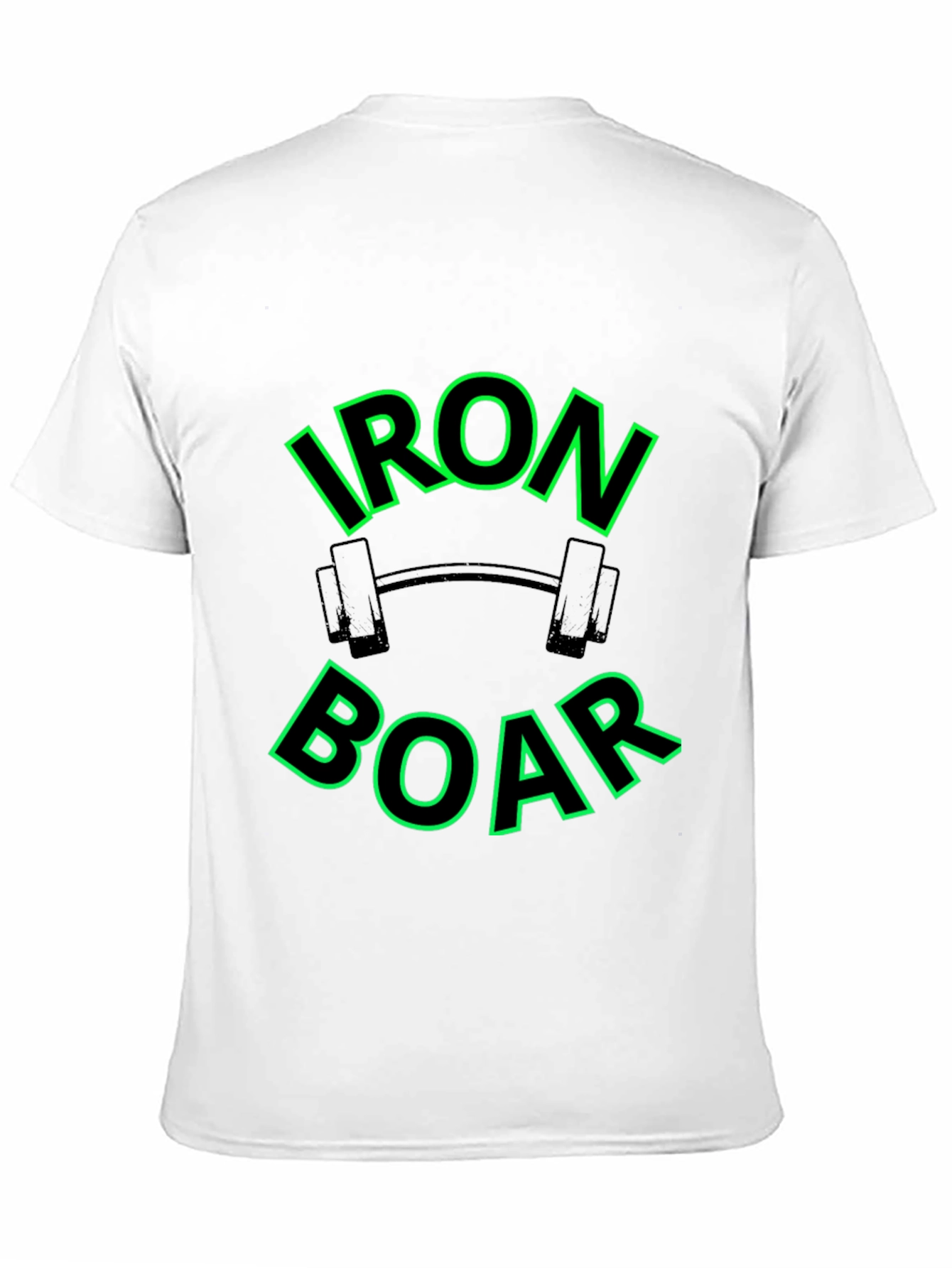 Iron Boar Gym T-Shirt - Black Fitness Tee
