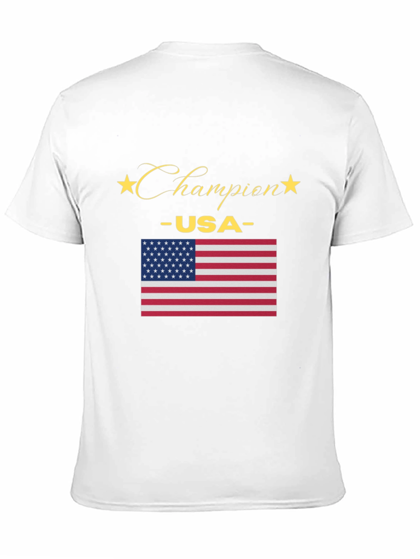 Champion USA American Flag Graphic T-Shirt