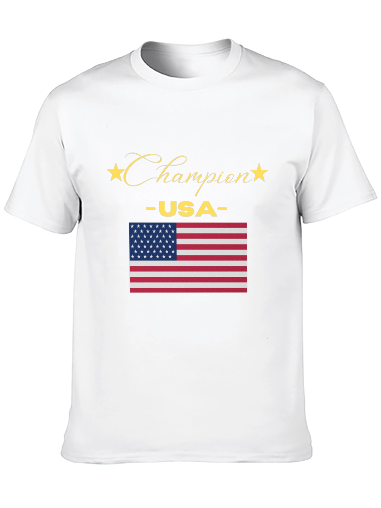 Champion USA American Flag Graphic T-Shirt