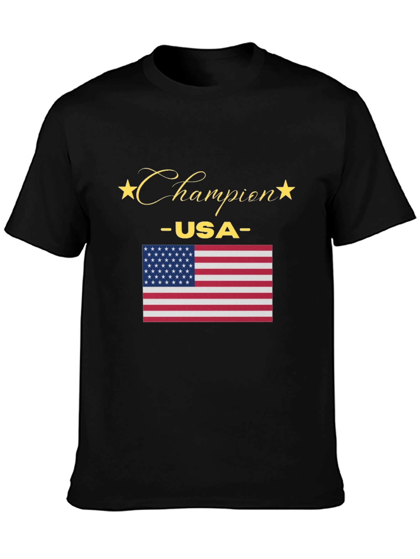 Champion USA American Flag Graphic T-Shirt