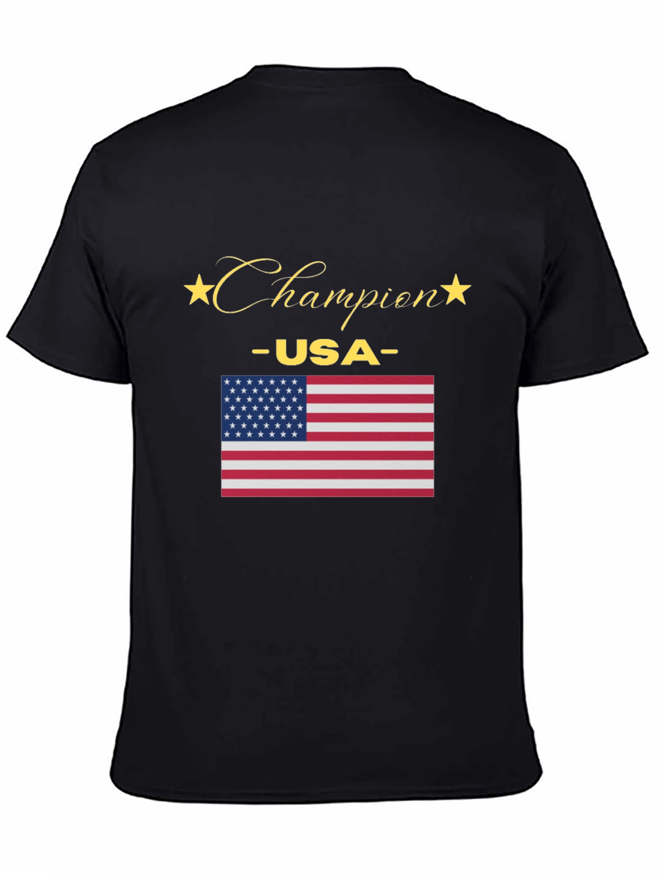 Champion USA American Flag Graphic T-Shirt