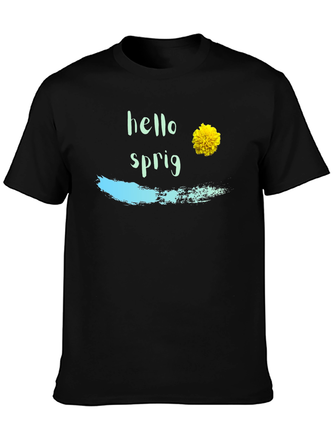Hello Sprig T-Shirt - Floral Spring Tee