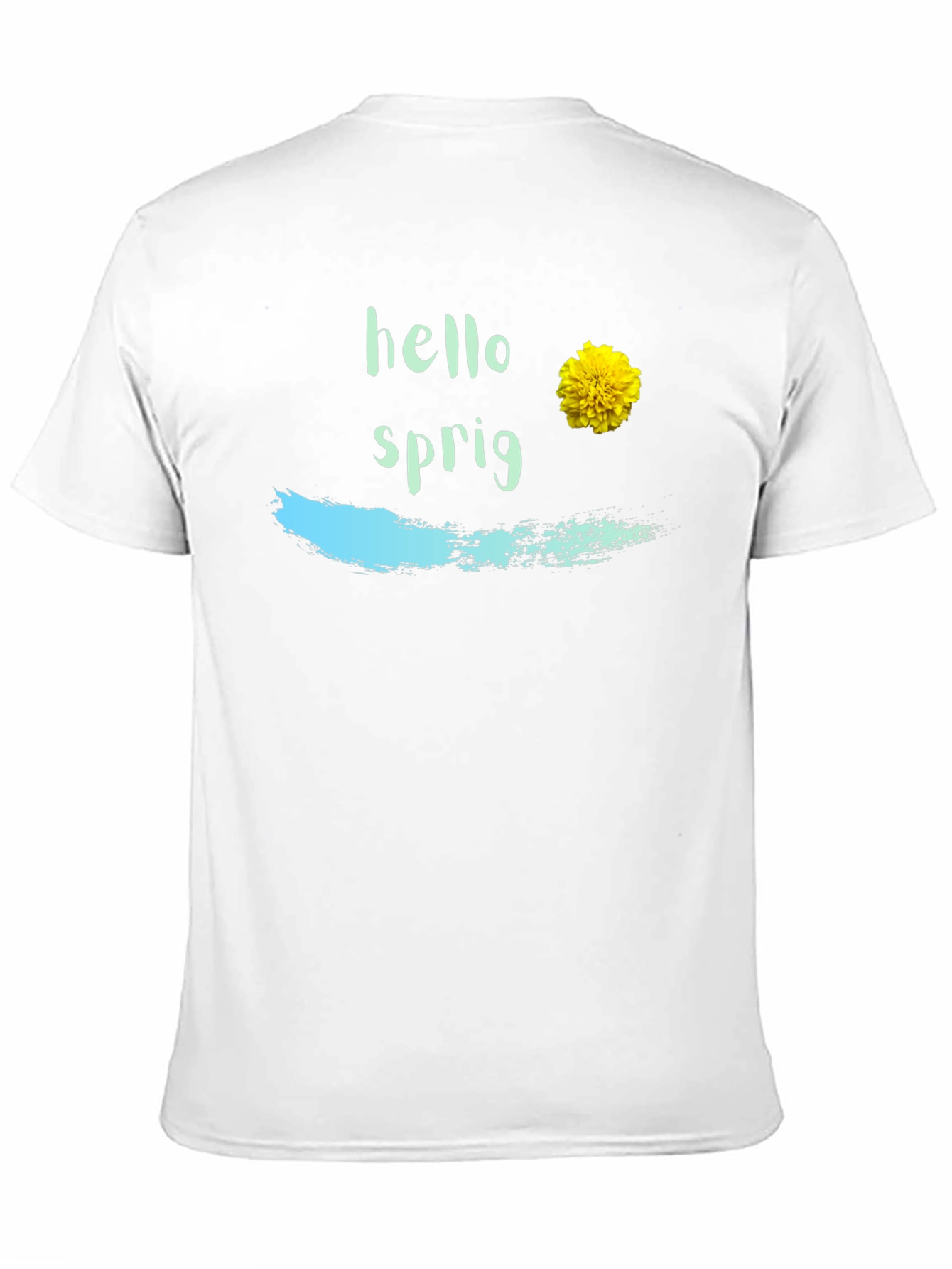 Hello Sprig T-Shirt - Floral Spring Tee
