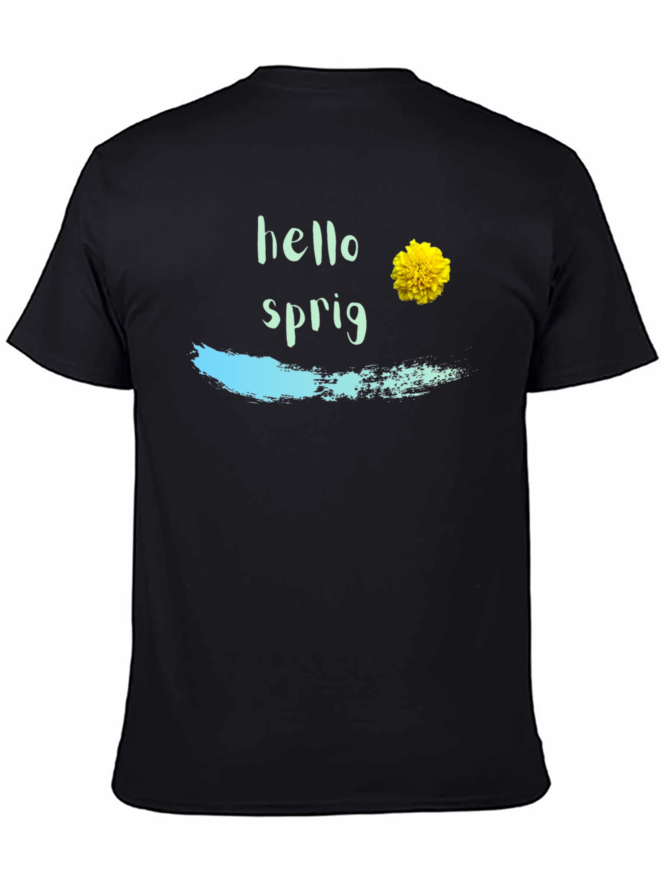 Hello Sprig T-Shirt - Floral Spring Tee