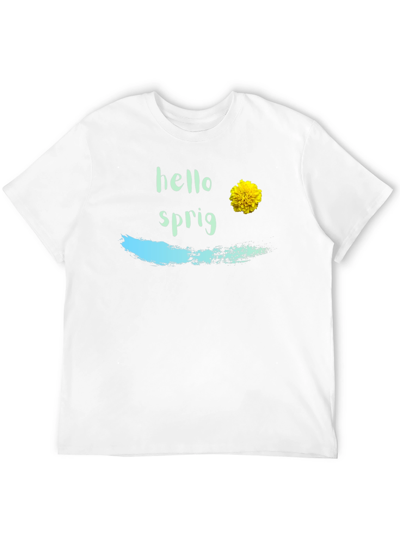 Hello Sprig T-Shirt - Floral Spring Tee