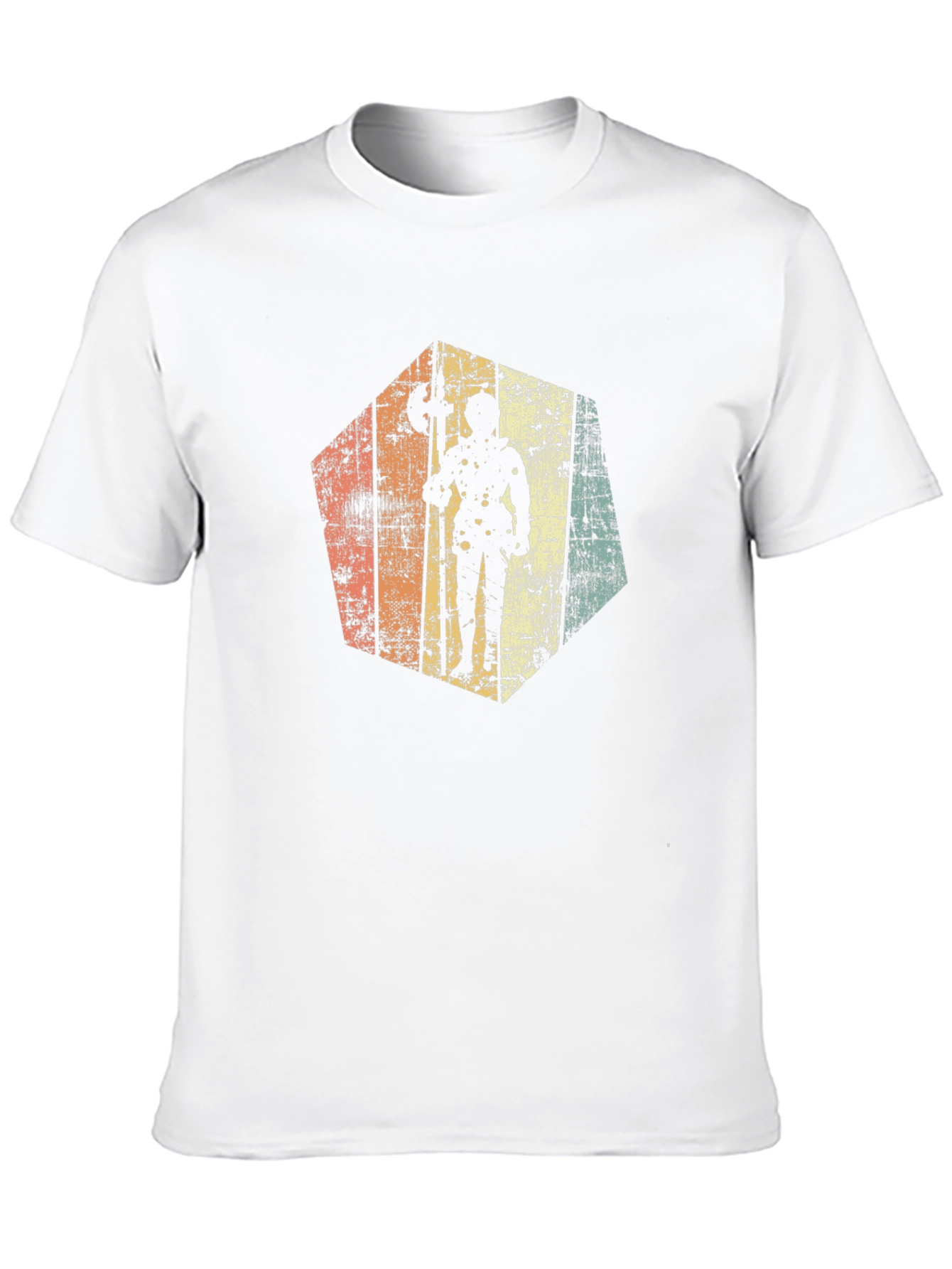 Retro D&D D20 Barbarian Graphic Tee