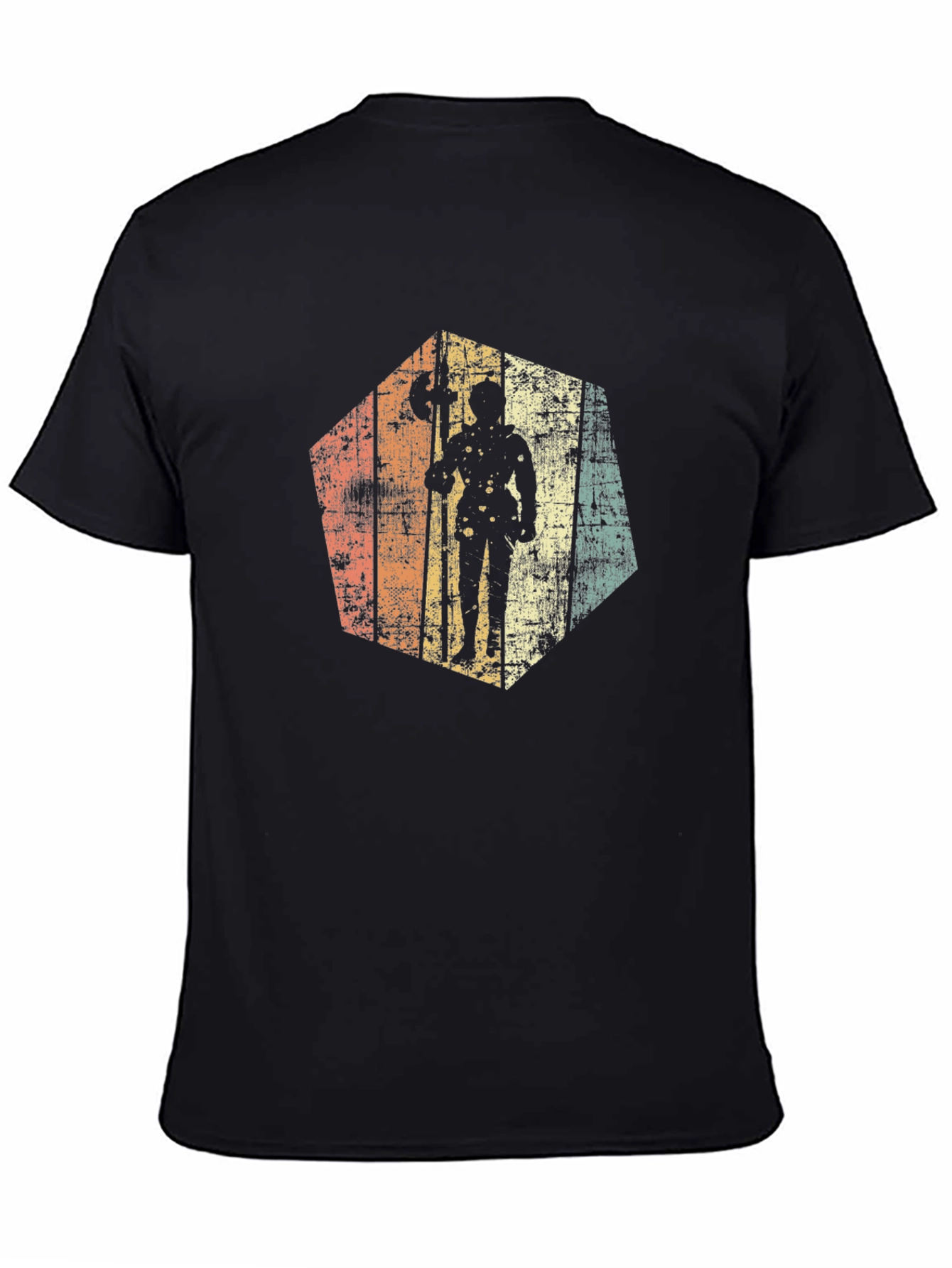 Retro D&D D20 Barbarian Graphic Tee