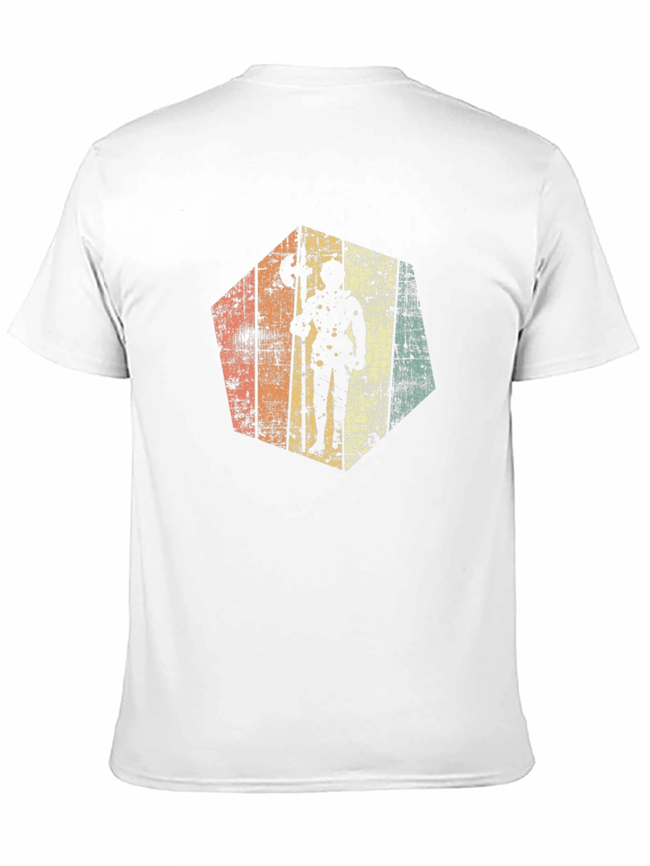 Retro D&D D20 Barbarian Graphic Tee