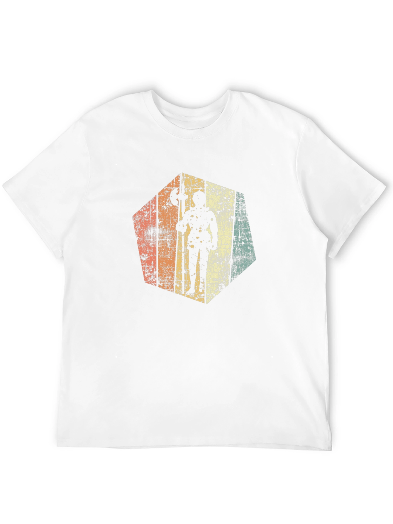 Retro D&D D20 Barbarian Graphic Tee