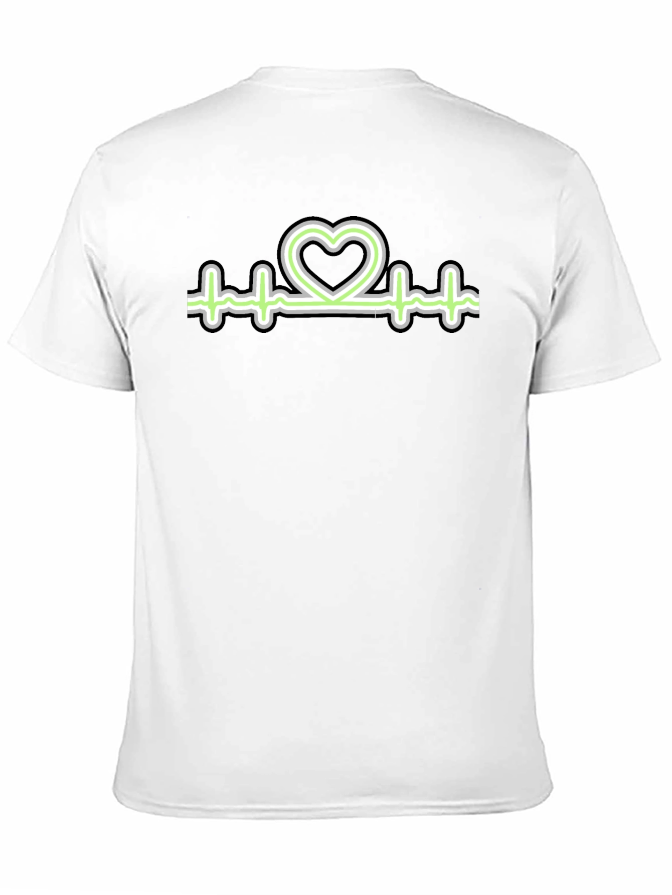 Heartbeat Heart Graphic T-Shirt