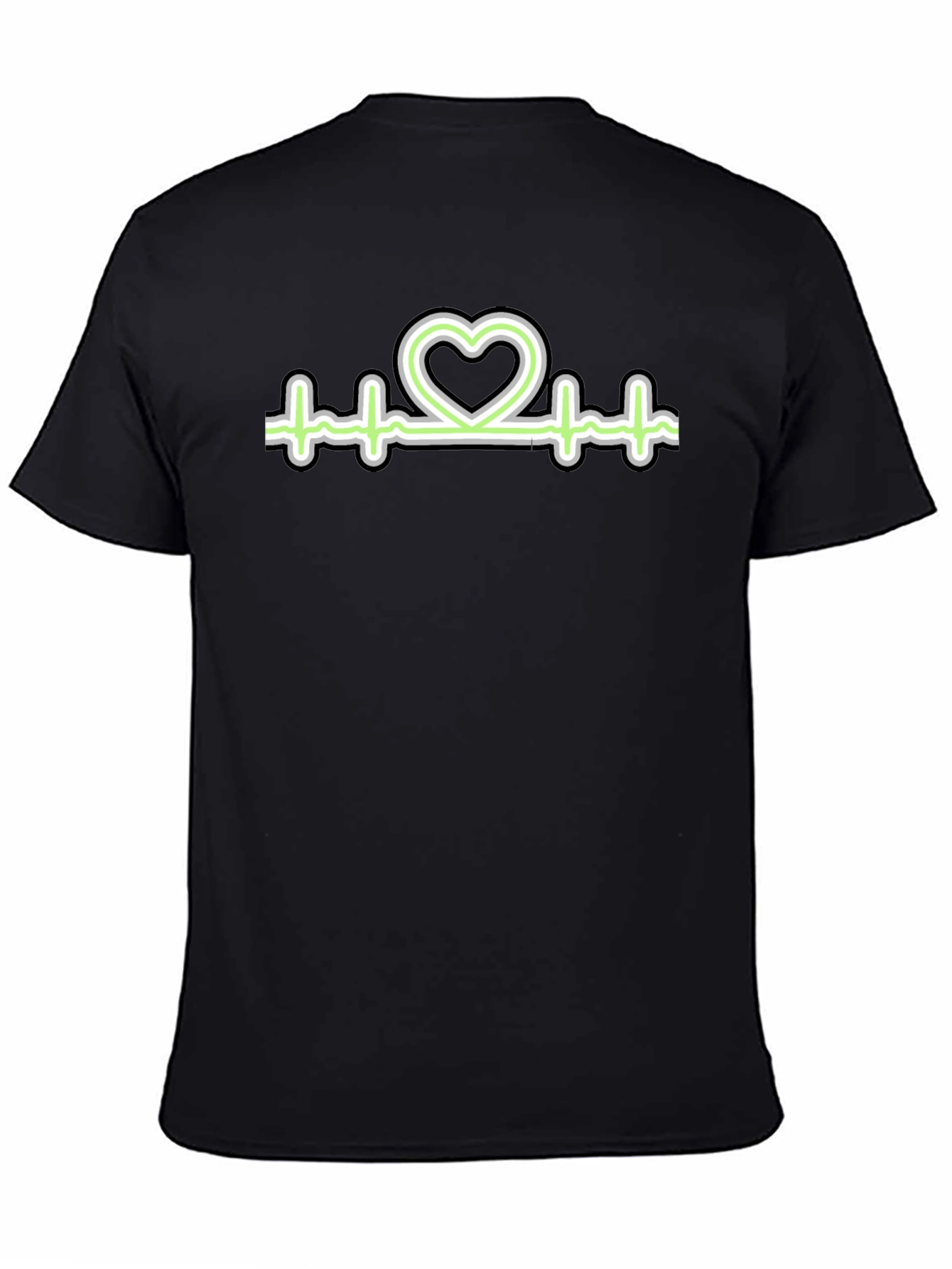 Heartbeat Heart Graphic T-Shirt