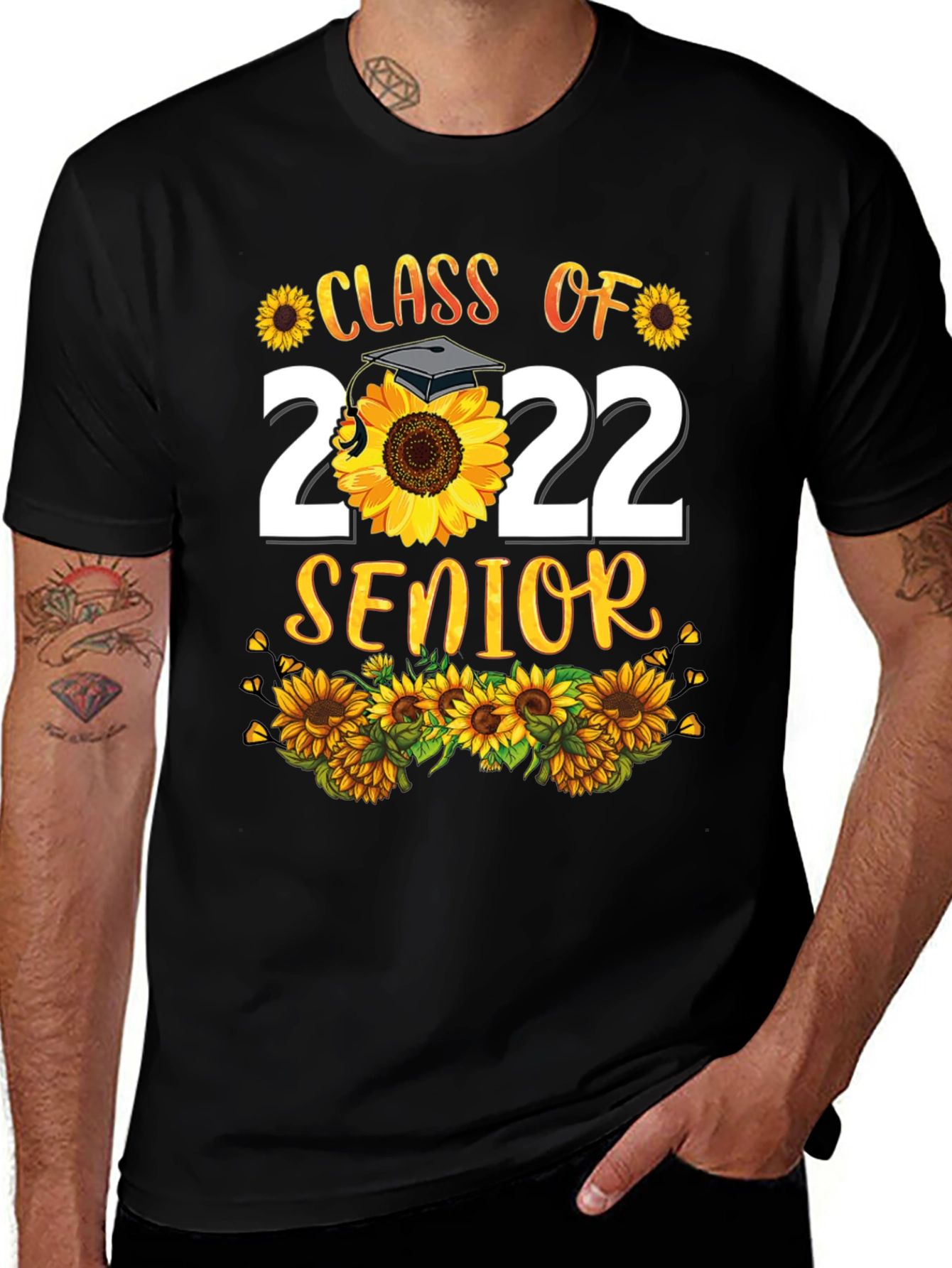 Class of 2022 Senior Sunflower T-Shirt