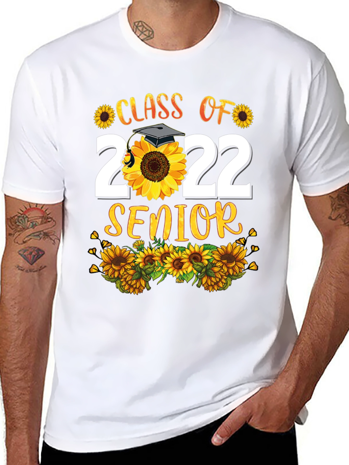 Class of 2022 Senior Sunflower T-Shirt