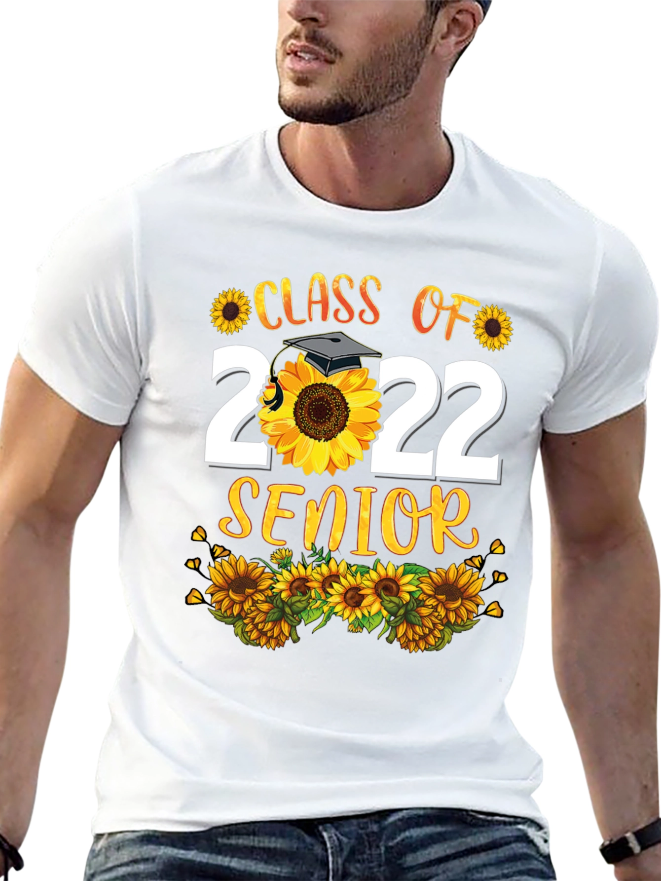 Class of 2022 Senior Sunflower T-Shirt