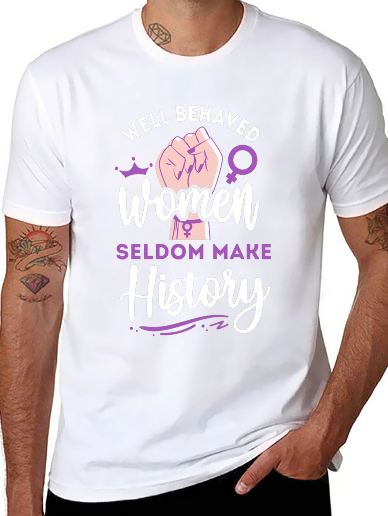 Well Behaved Women History Tee