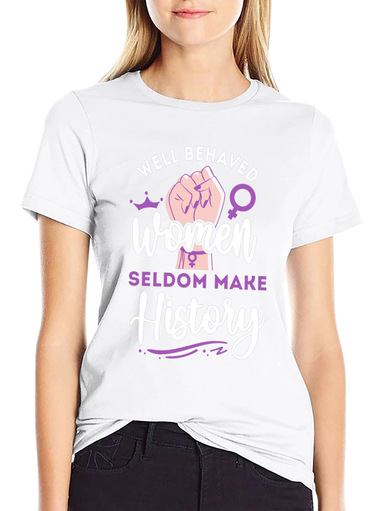 Well Behaved Women History Tee
