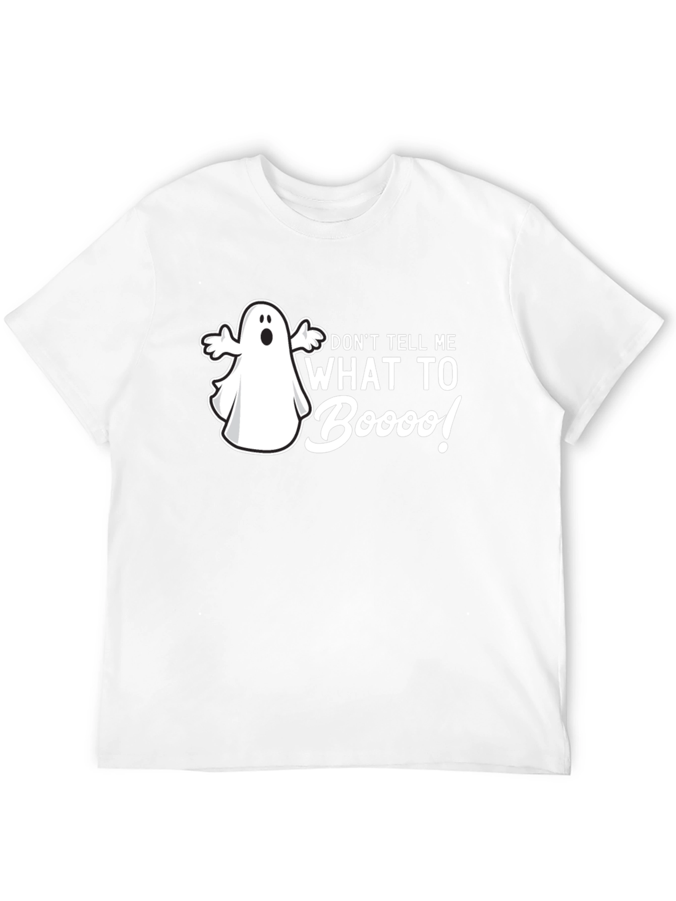 Boo! Halloween Ghost Graphic T-Shirt