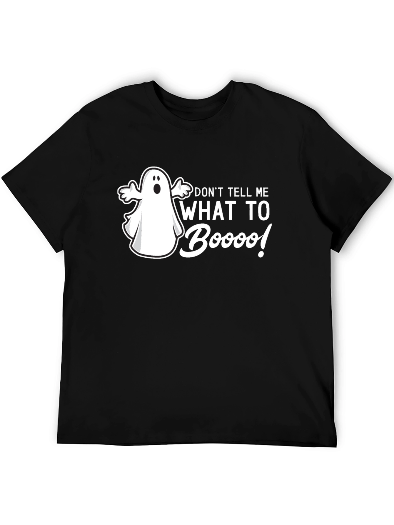 Boo! Halloween Ghost Graphic T-Shirt