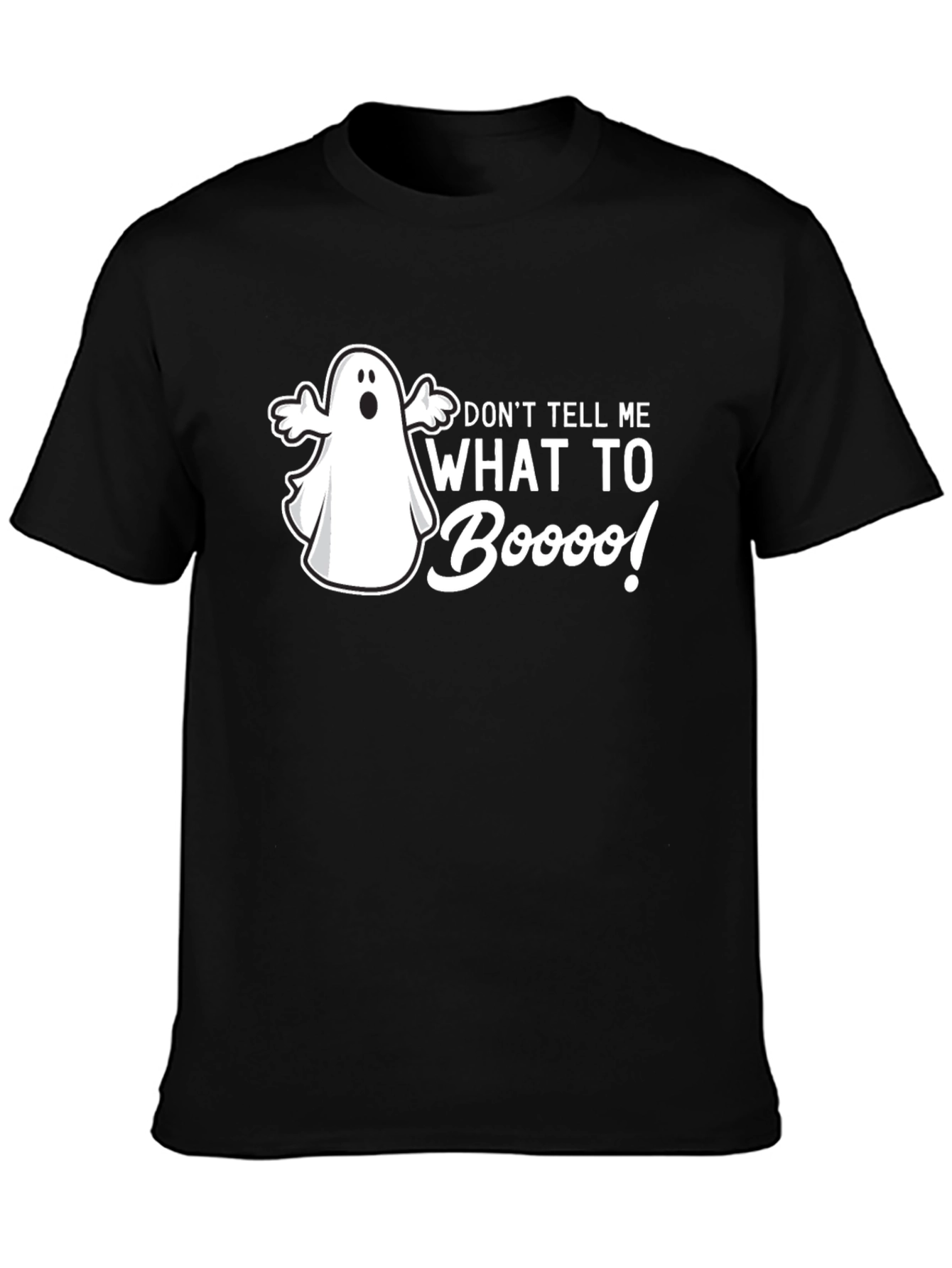 Boo! Halloween Ghost Graphic T-Shirt
