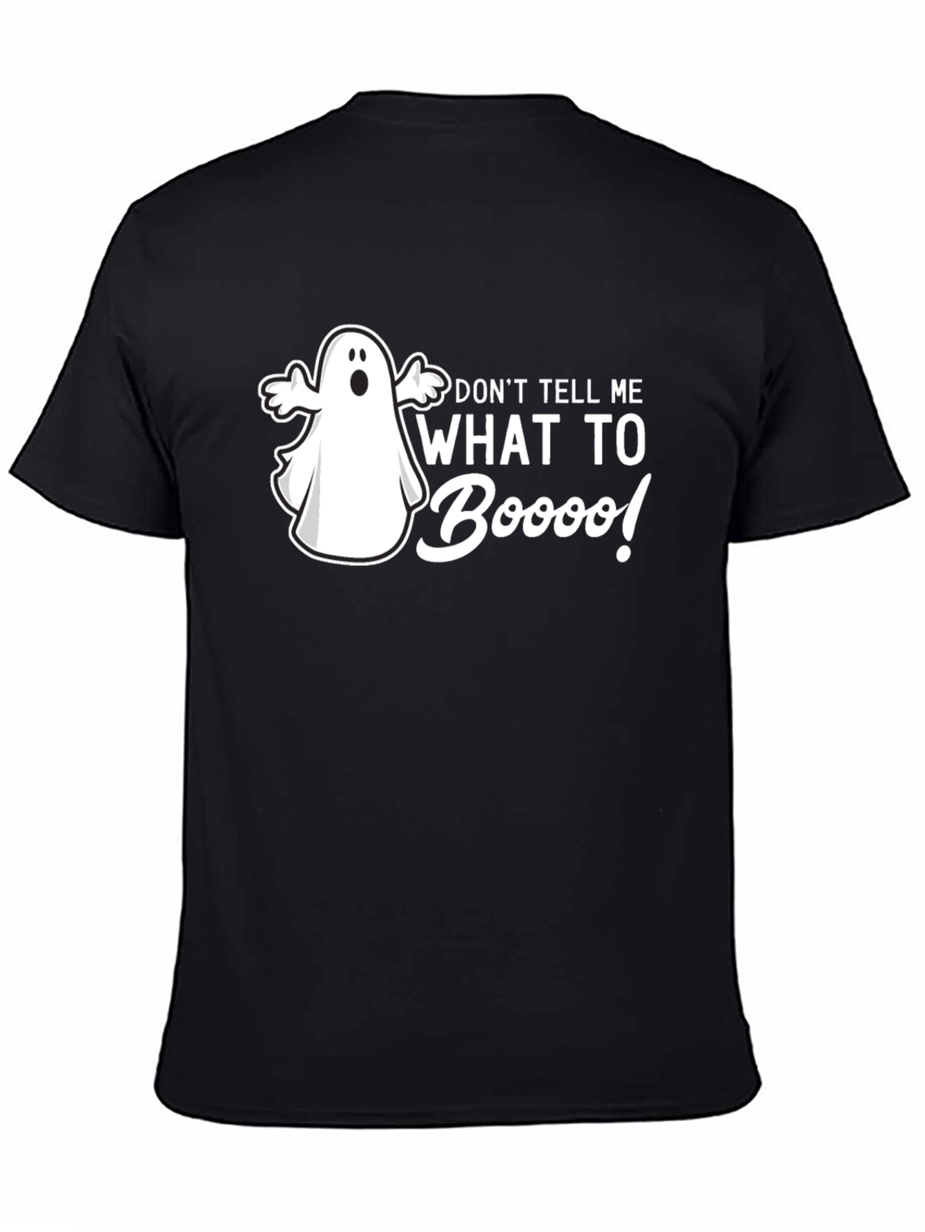 Boo! Halloween Ghost Graphic T-Shirt