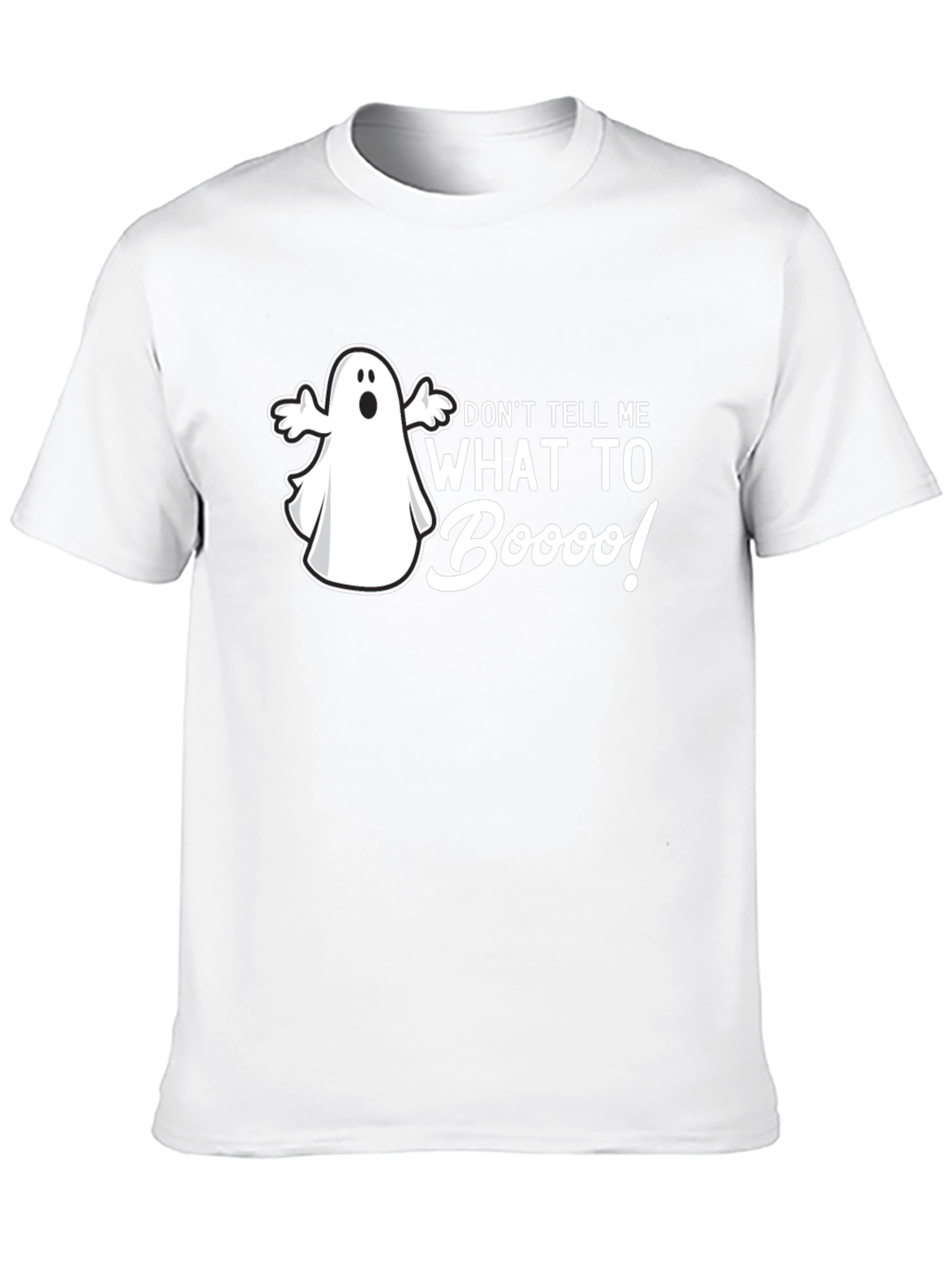 Boo! Halloween Ghost Graphic T-Shirt
