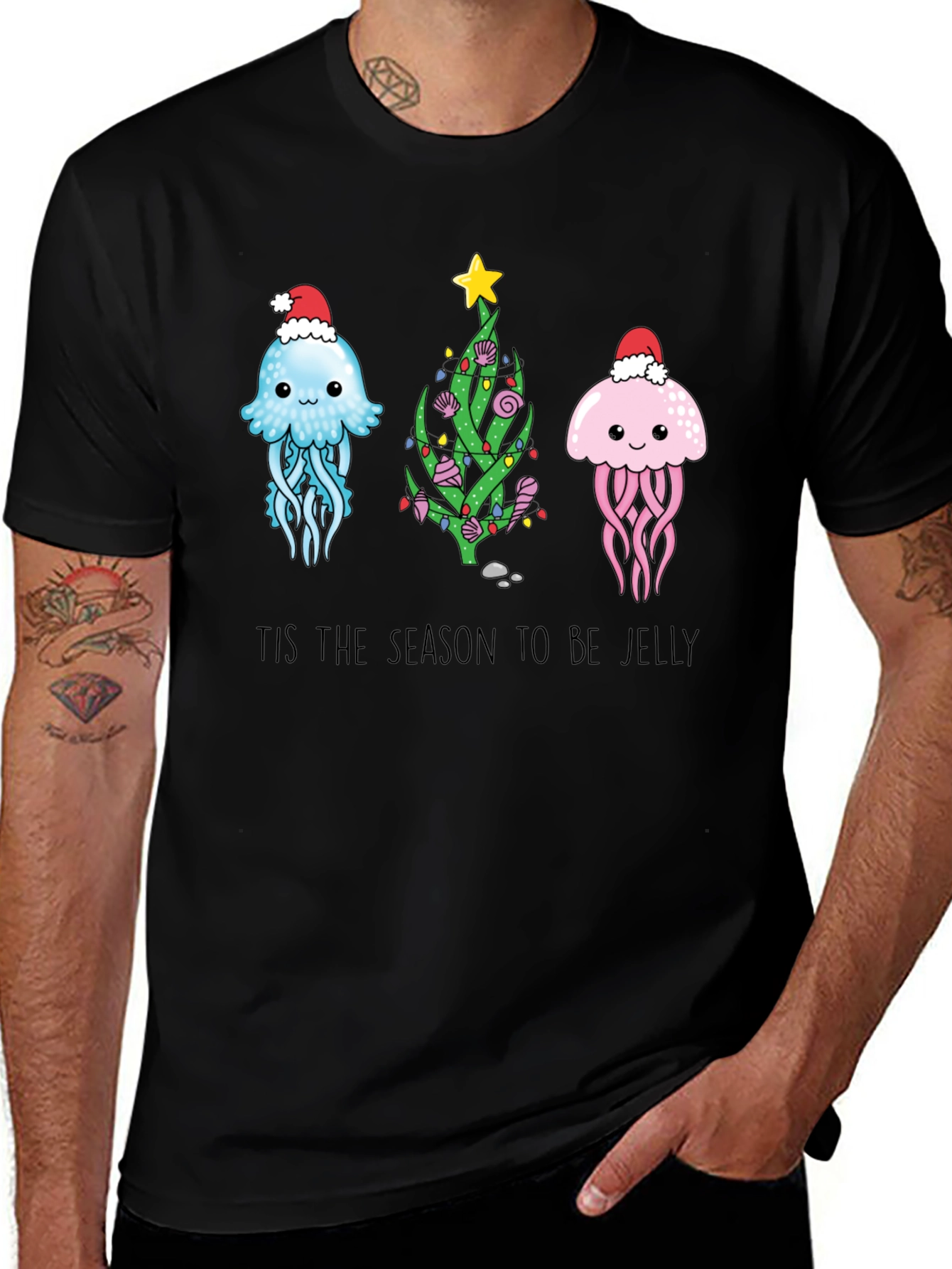 Tis the Season to be Jelly Christmas T-Shirt