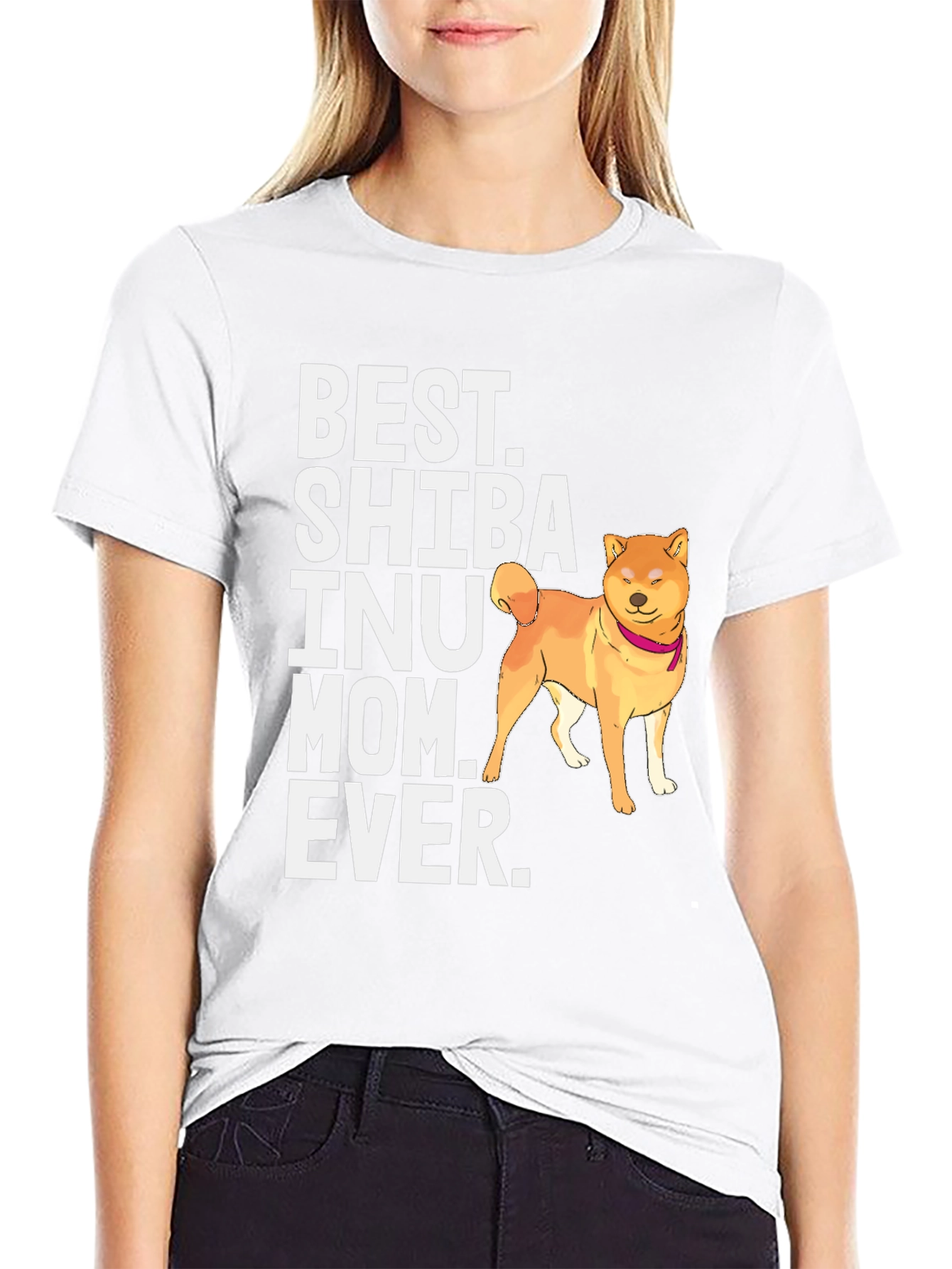 Best Shiba Inu Mom Ever Graphic Tee