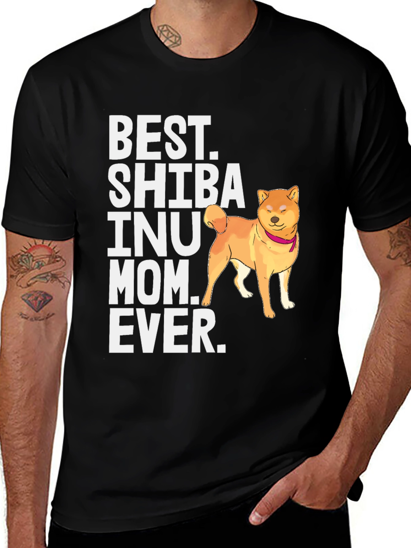 Best Shiba Inu Mom Ever Graphic Tee