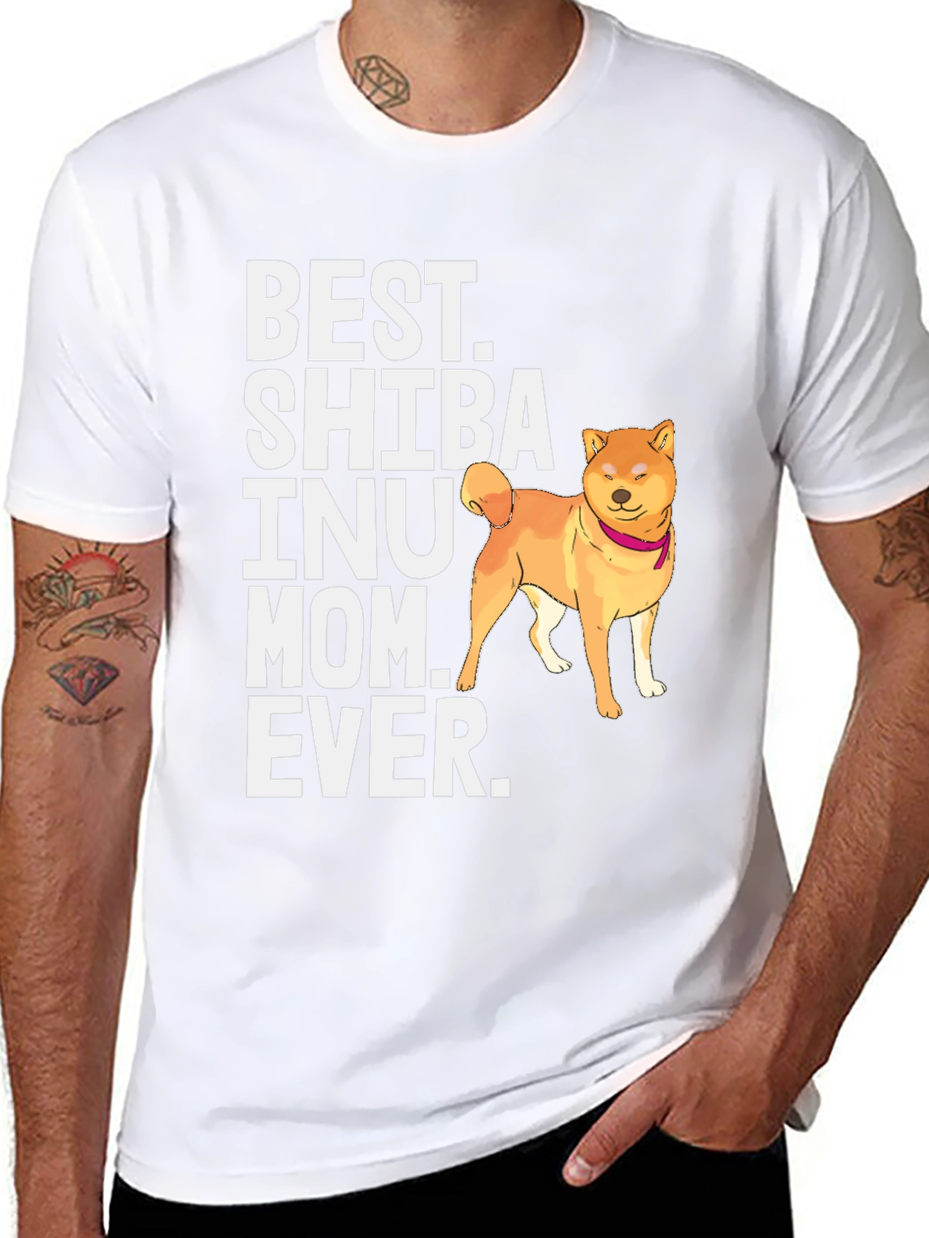 Best Shiba Inu Mom Ever Graphic Tee