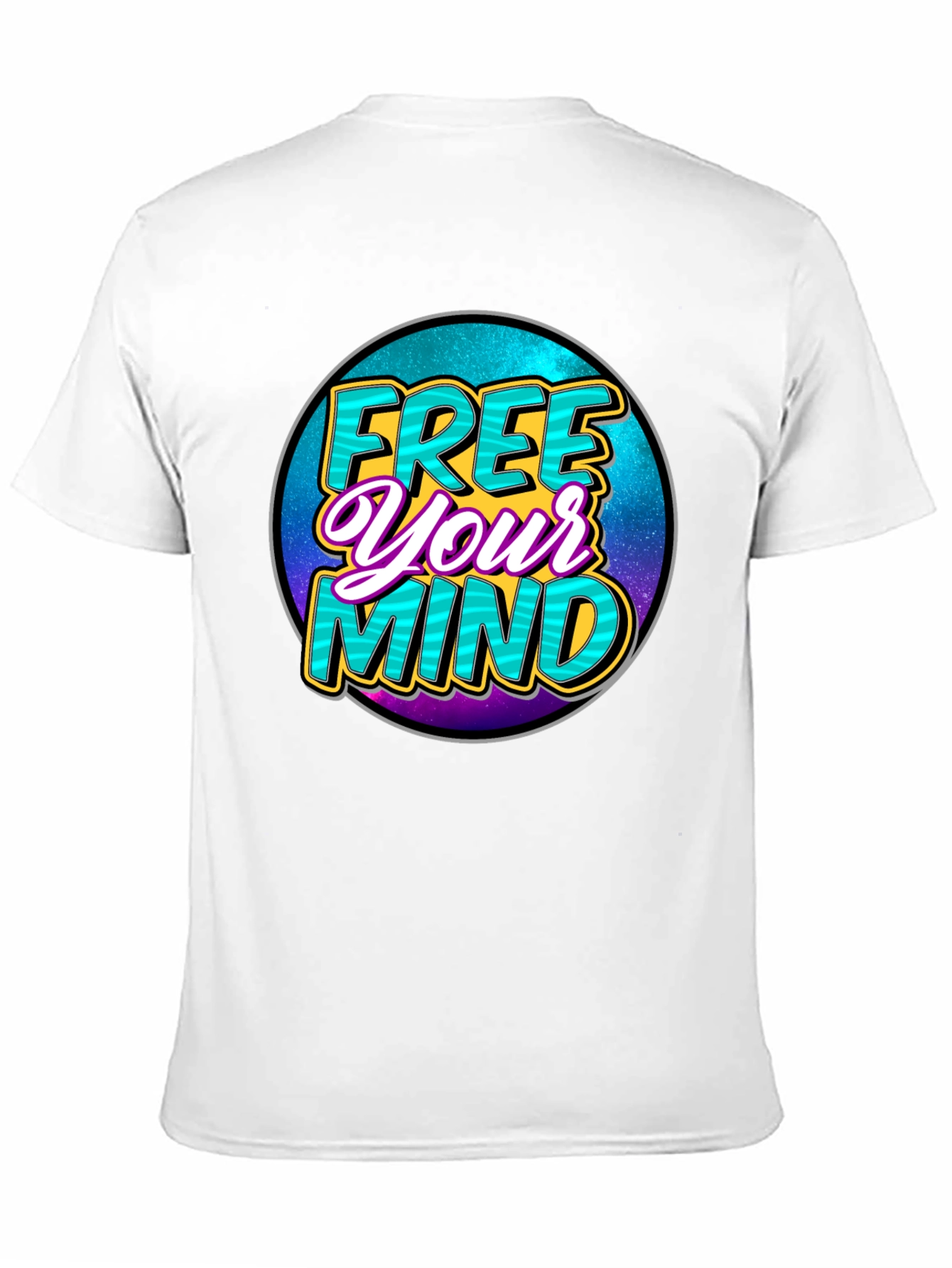 Free Your Mind Graphic Tee - Black