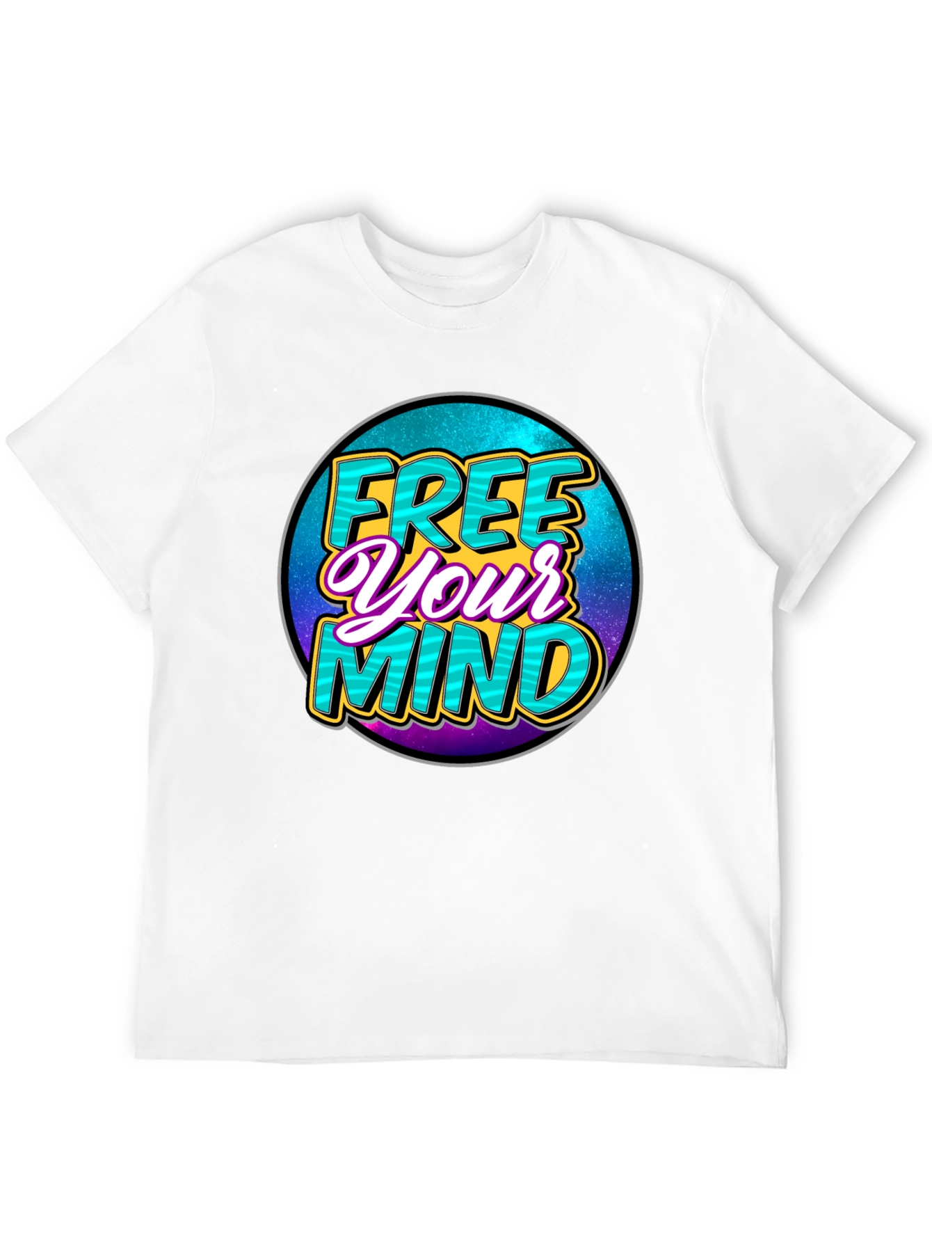 Free Your Mind Graphic Tee - Black