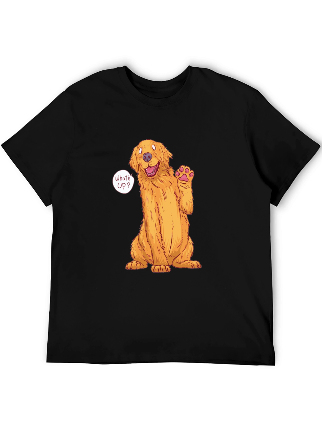 Golden Retriever Whats Up? T-Shirt
