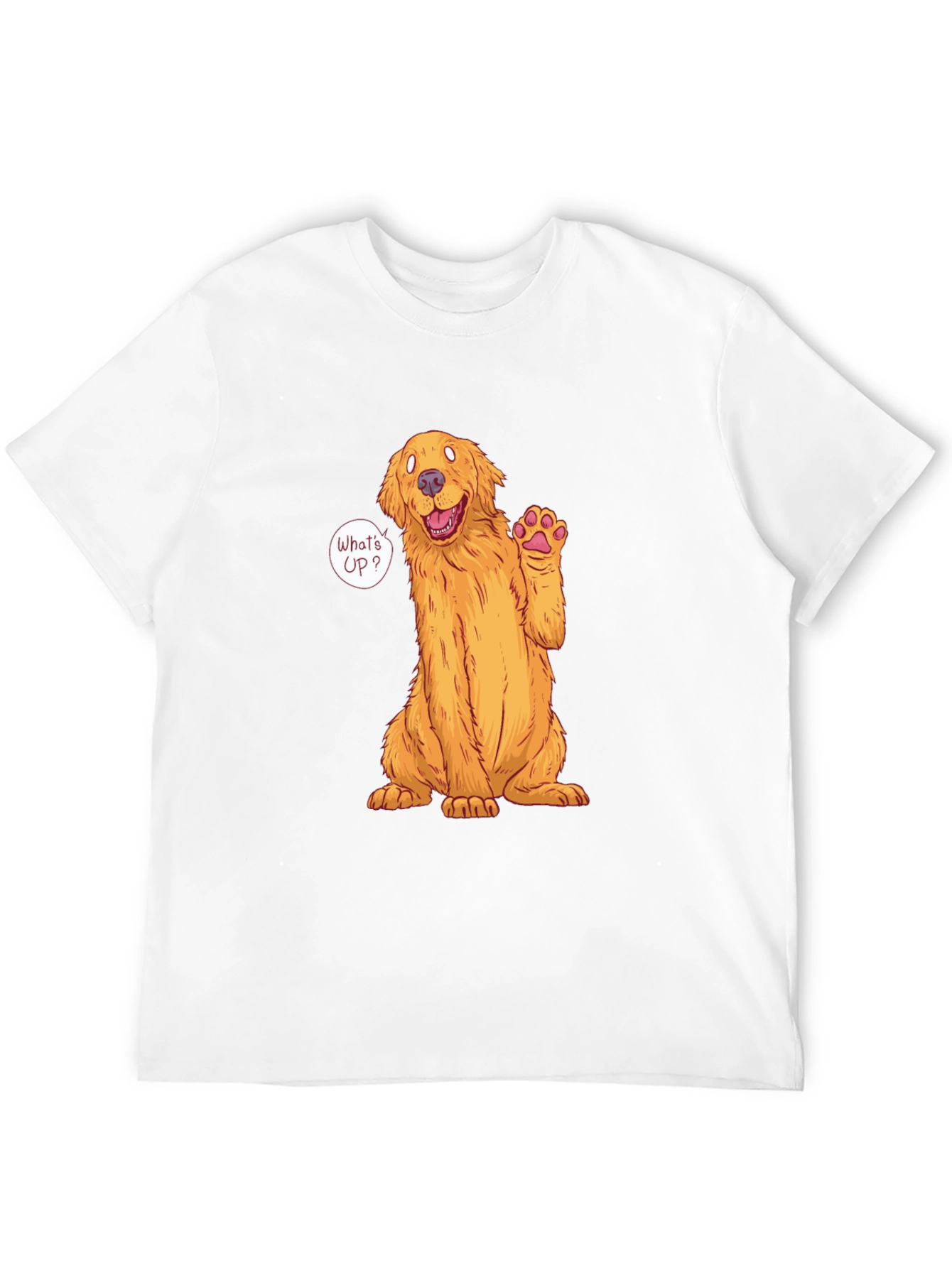 Golden Retriever Whats Up? T-Shirt